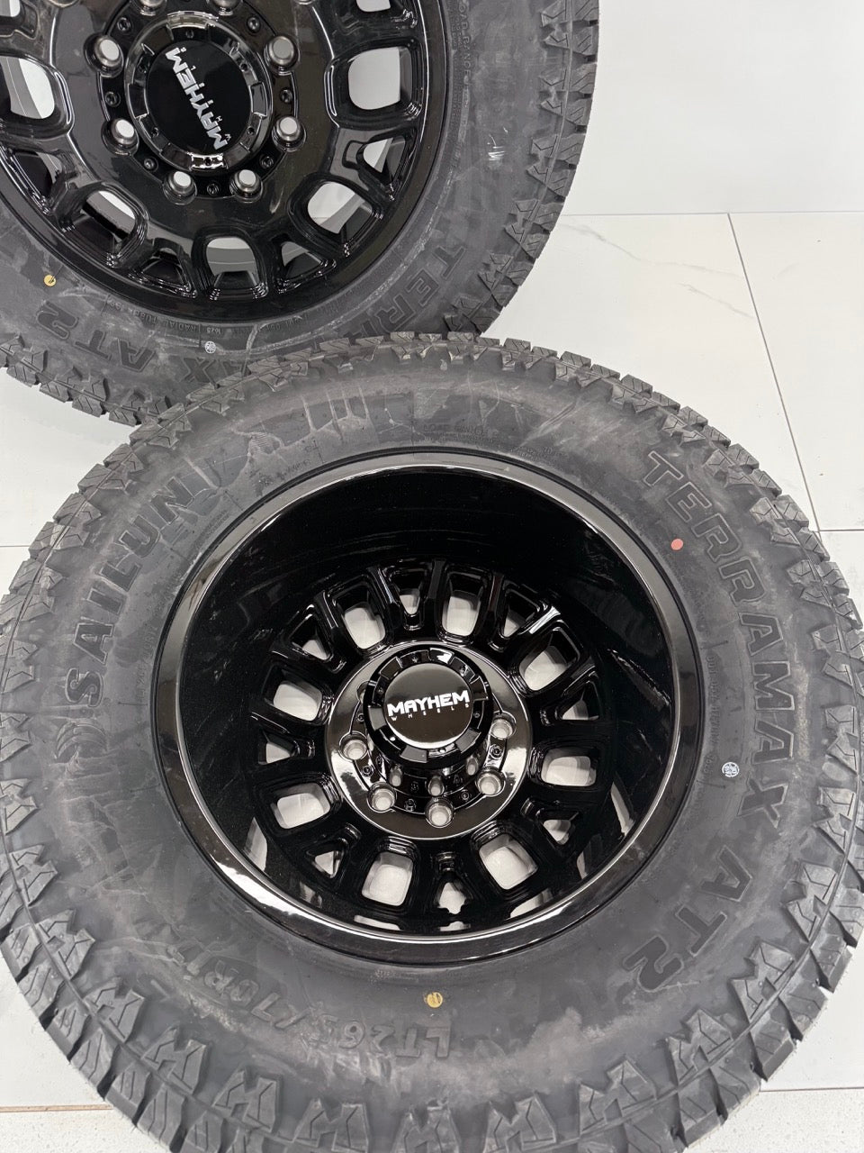 17" LT Sailun All weather Tires Mayhem Dually Rims - MULTIPLE SIZES