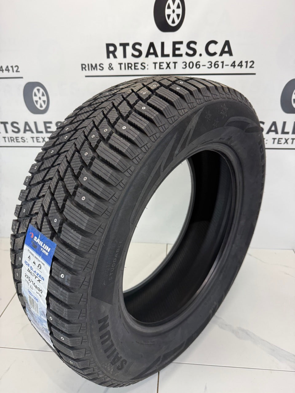 265/70/17 Sailun Iceblazer WSTX Factory Studded Winter Tires