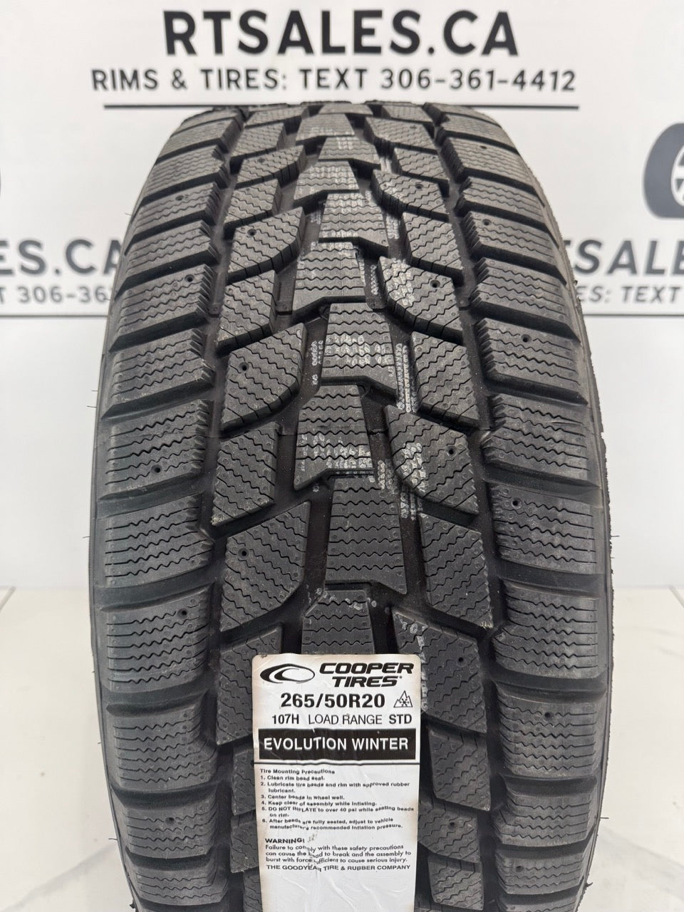 265/50/20 Cooper Winter tires rims Jeep Grand Cherokee Dodge Durango