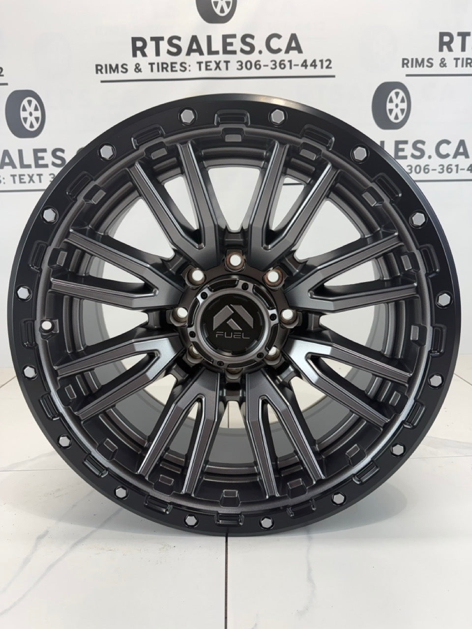 20x10 Fuel Rebel Rims 8x165