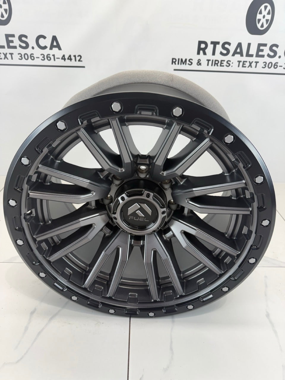20x10 Fuel Rebel Rims 8x165