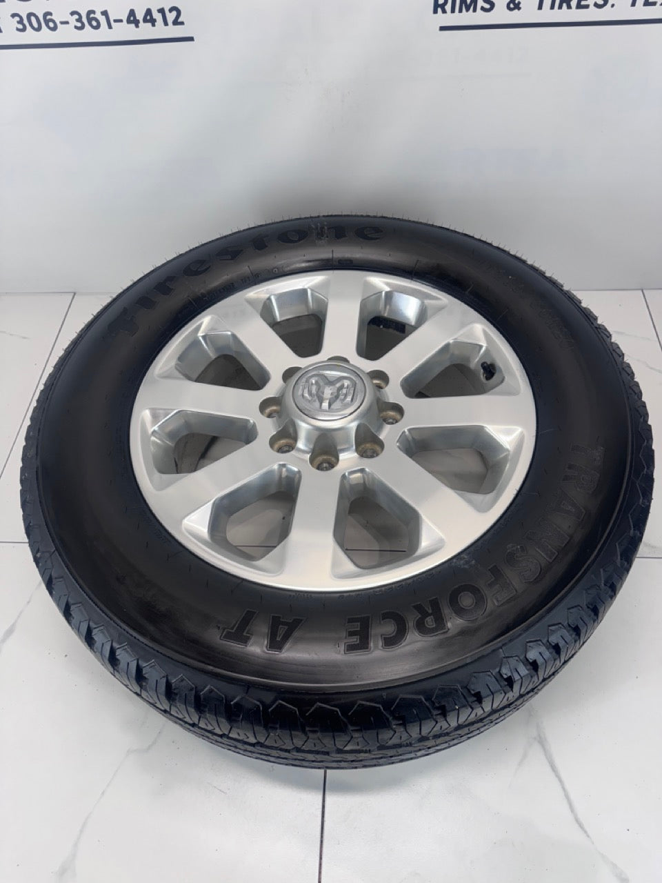 LT 285/60/20 Firestone tires Dodge Ram 2500 3500 rims / 8x165 (Used)