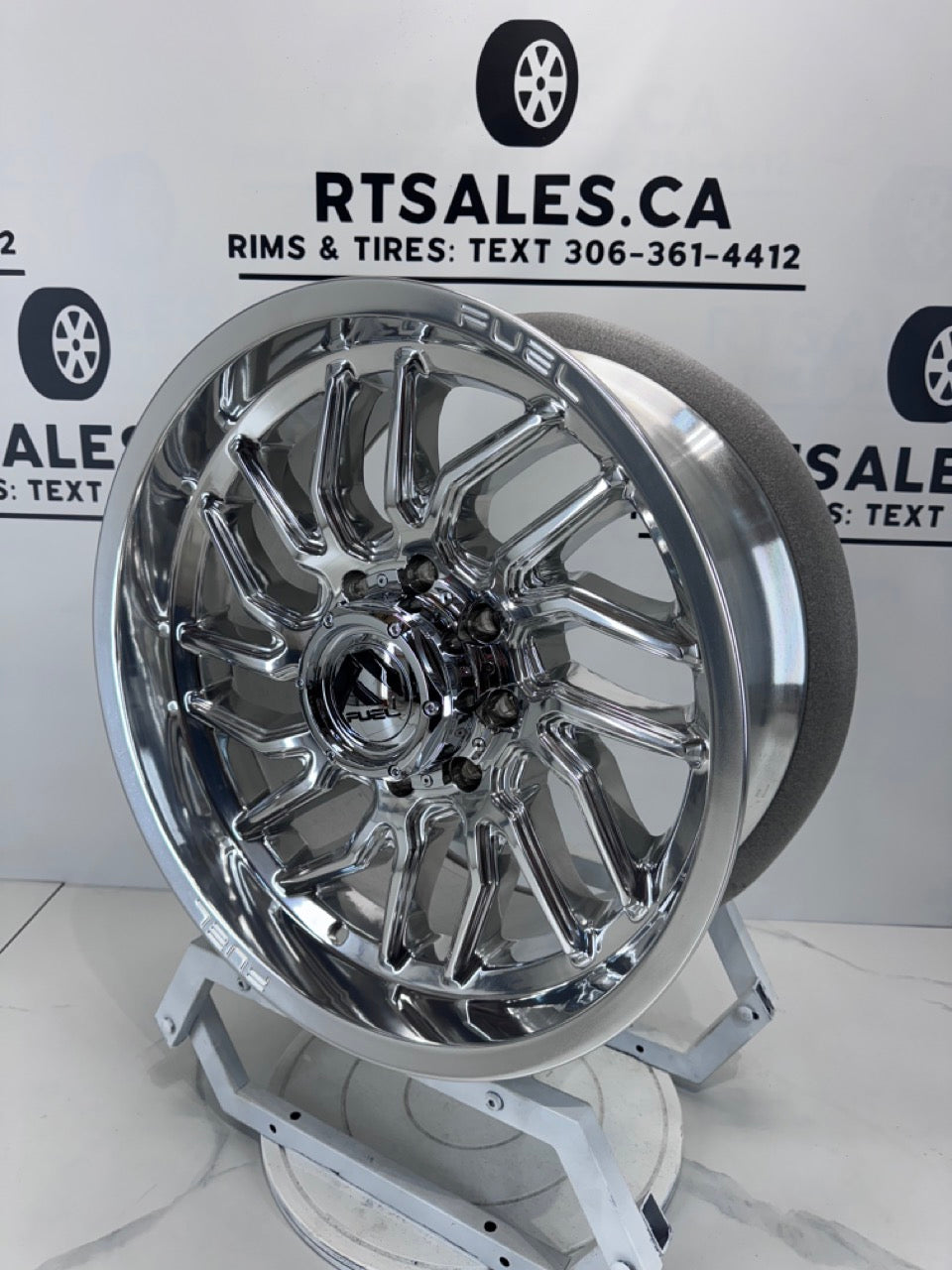 20x9 Fuel Hurricane Rims 8x165