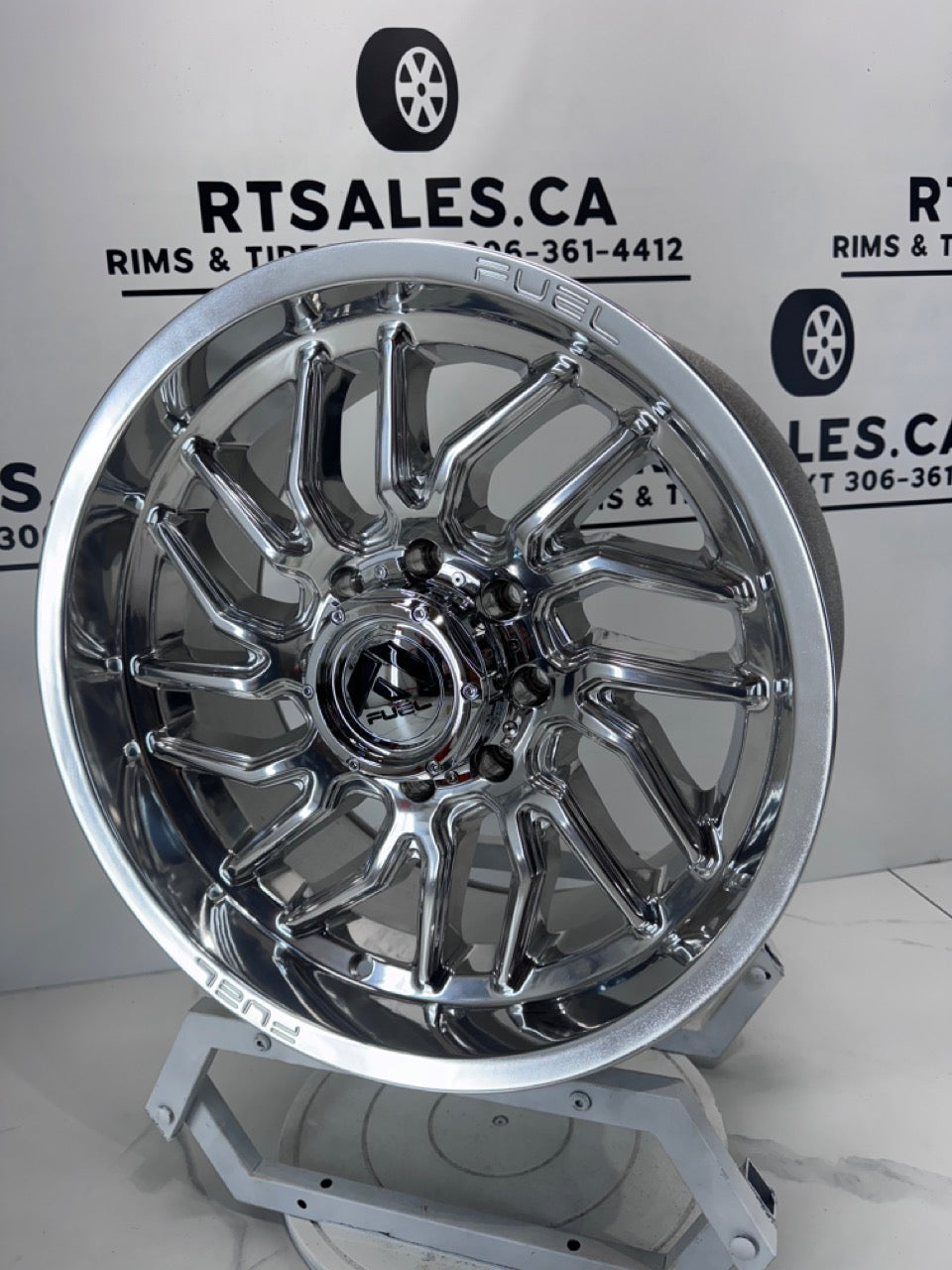 20x9 Fuel Hurricane Rims 8x165