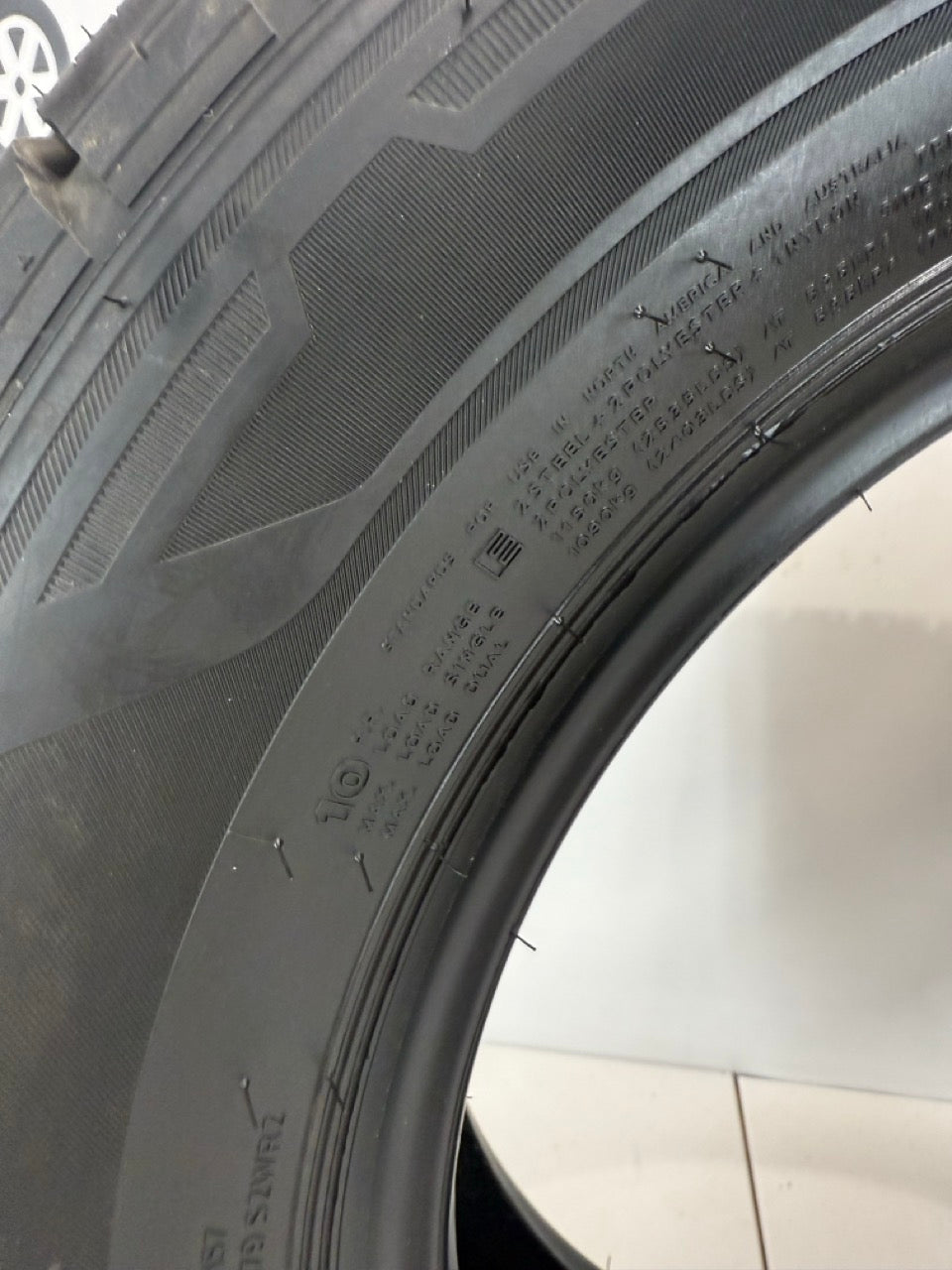 LT 205/75/16 Hankook DYNAPRO HT E All Season Tires (Takeoffs)