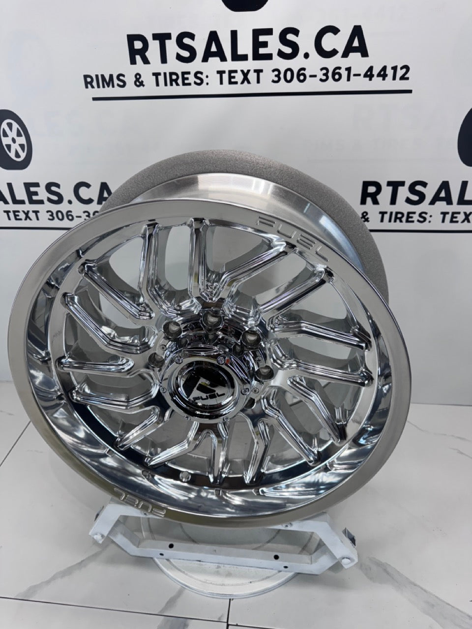 20x9 Fuel Hurricane Rims 8x165