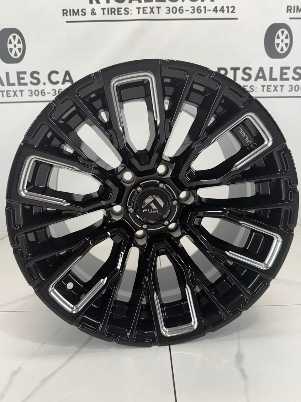 17x9 Fuel Rebar Rims 6x139.7