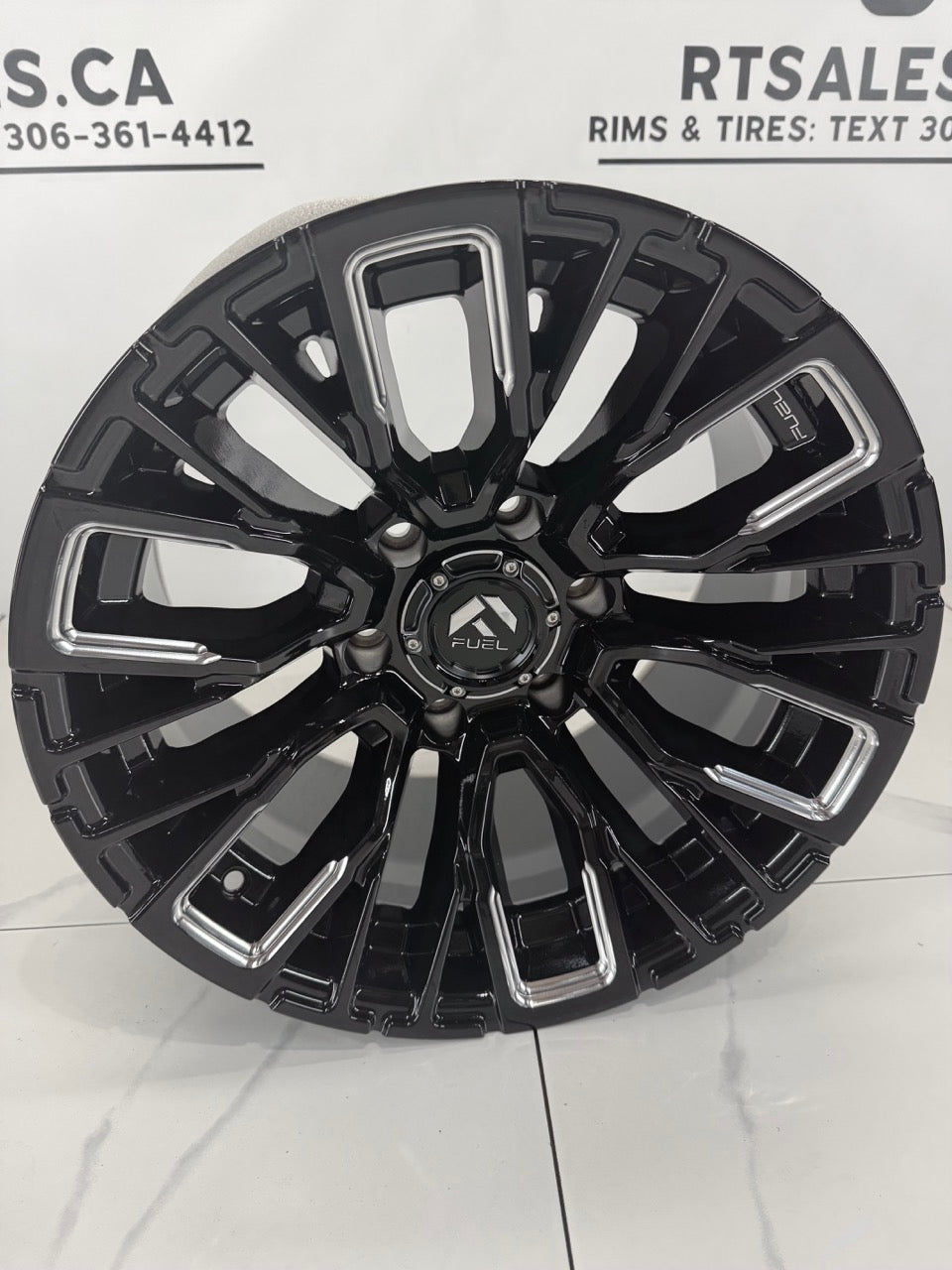 17x9 Fuel Rebar Rims 6x139.7