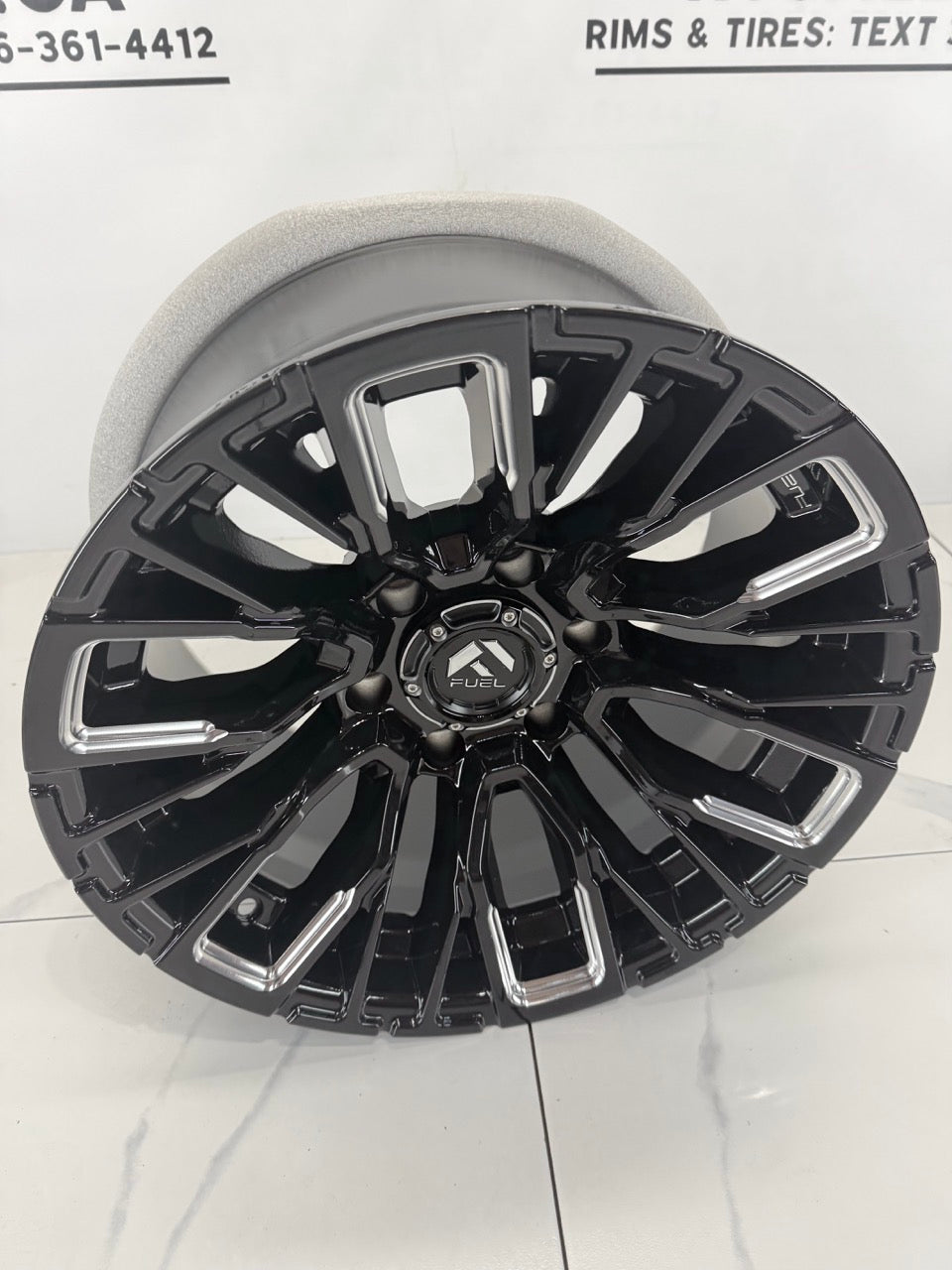 17x9 Fuel Rebar Rims 6x139.7