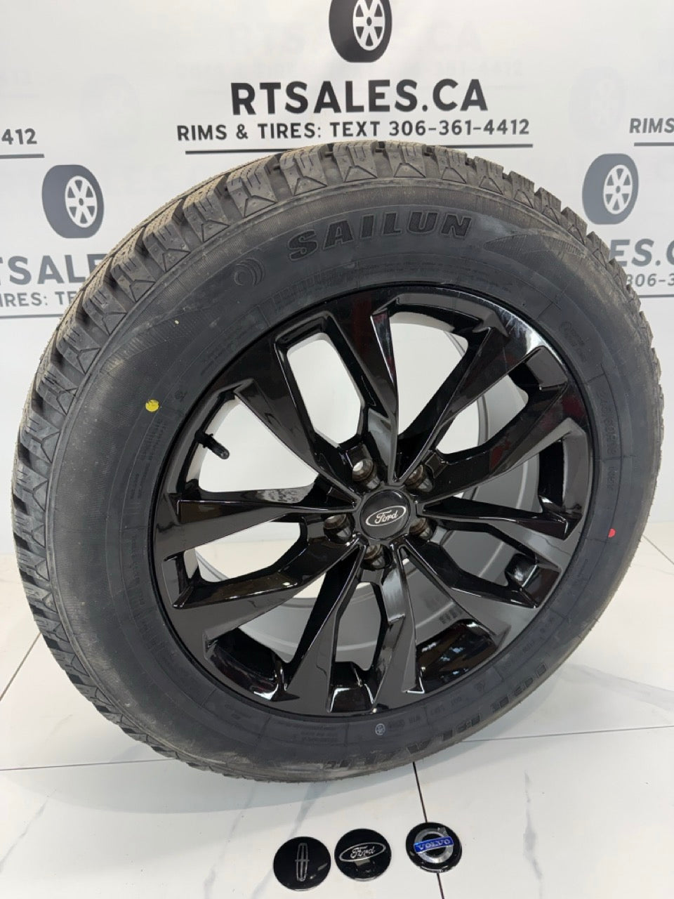 245/60/18 WINTER TIRES Dai rims 5x108 Ford EDGE LINCOLN