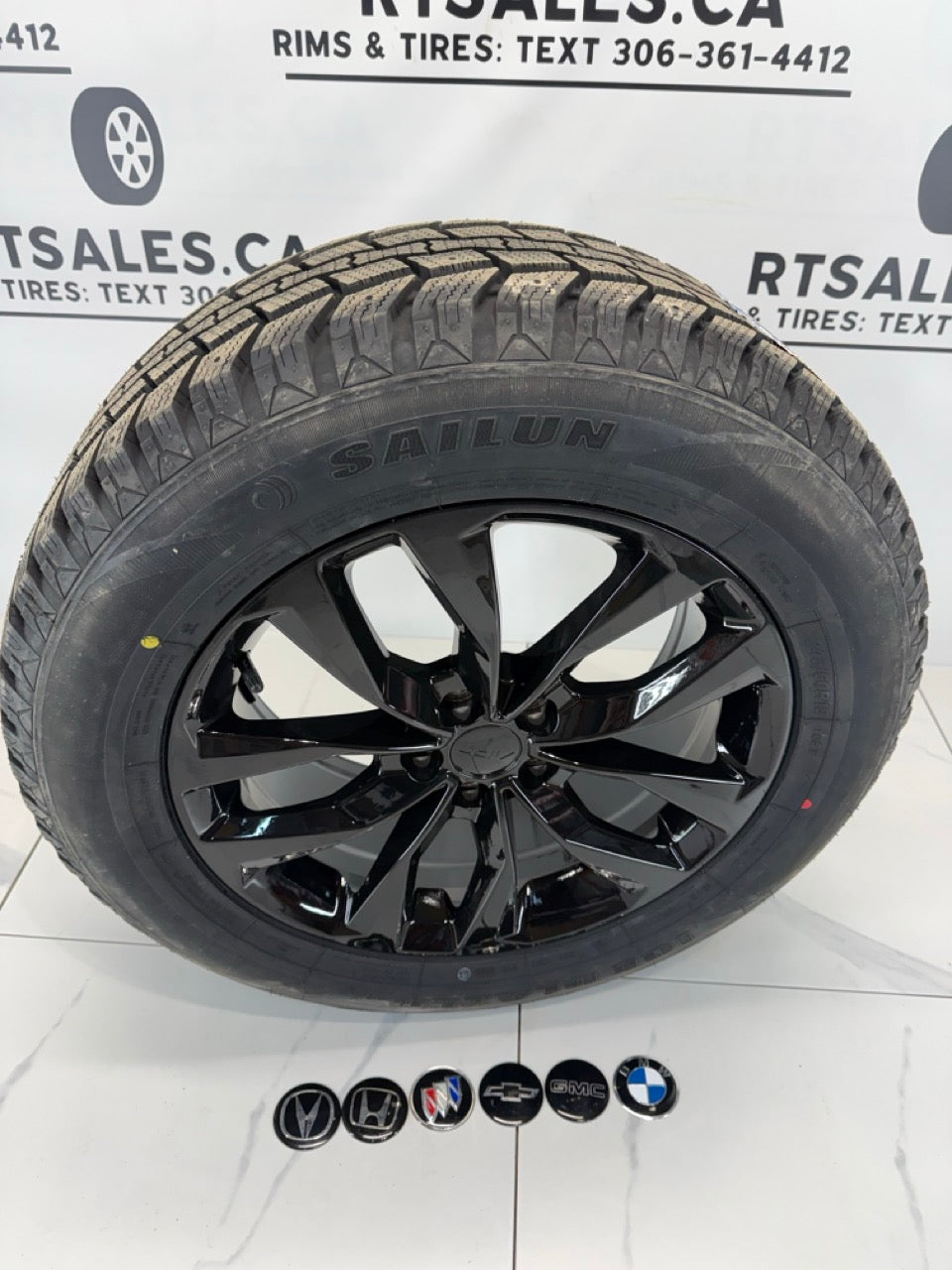 Sailun WST2 Winter Tires on 18" DAI Rims 5x120