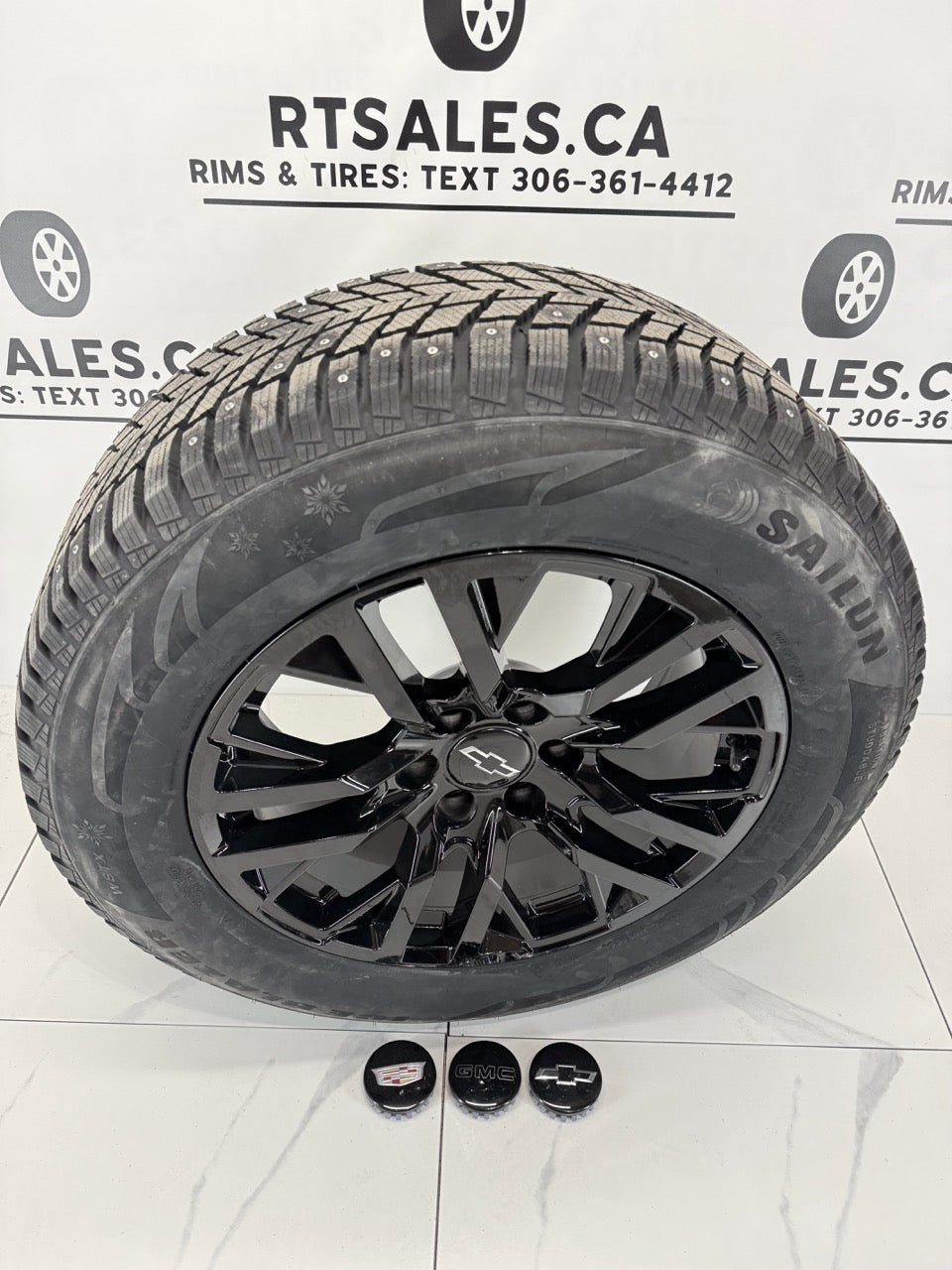 20" Studded Winter tires rims Chevy GMC 1500- MULTIPLE SIZES