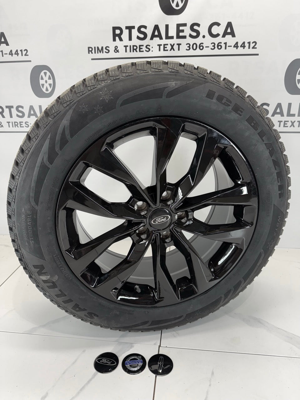 19" WINTER TIRES rims 5x108 - MULTIPLE SIZES