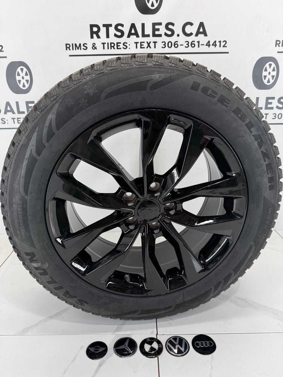 18" WINTER TIRES rims 5x112 - MULTIPLE SIZES
