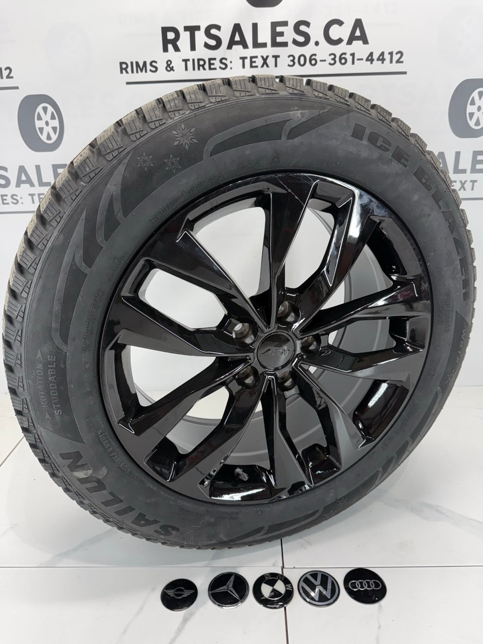 18" WINTER TIRES rims 5x112 - MULTIPLE SIZES