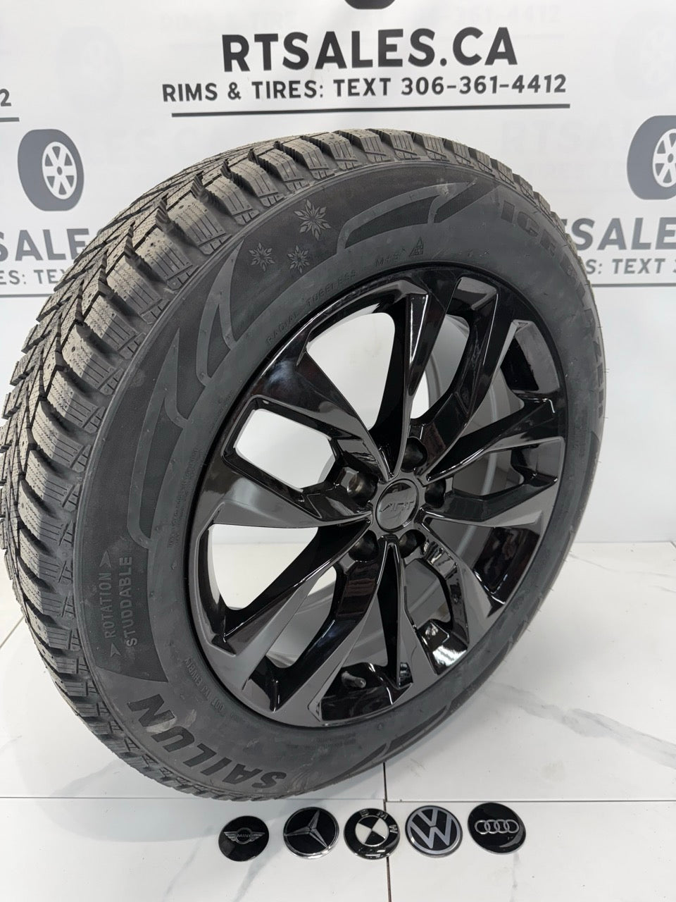 18" WINTER TIRES rims 5x112 - MULTIPLE SIZES