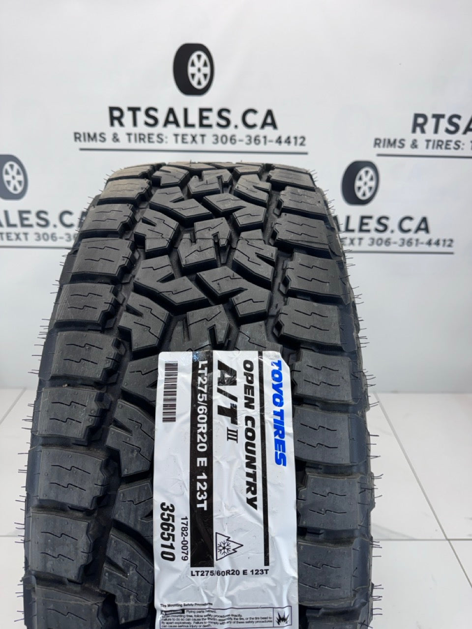LT 275/60/20 Toyo AT3 All Weather Tires on 20" Fuel Contra Rims 6x135/139