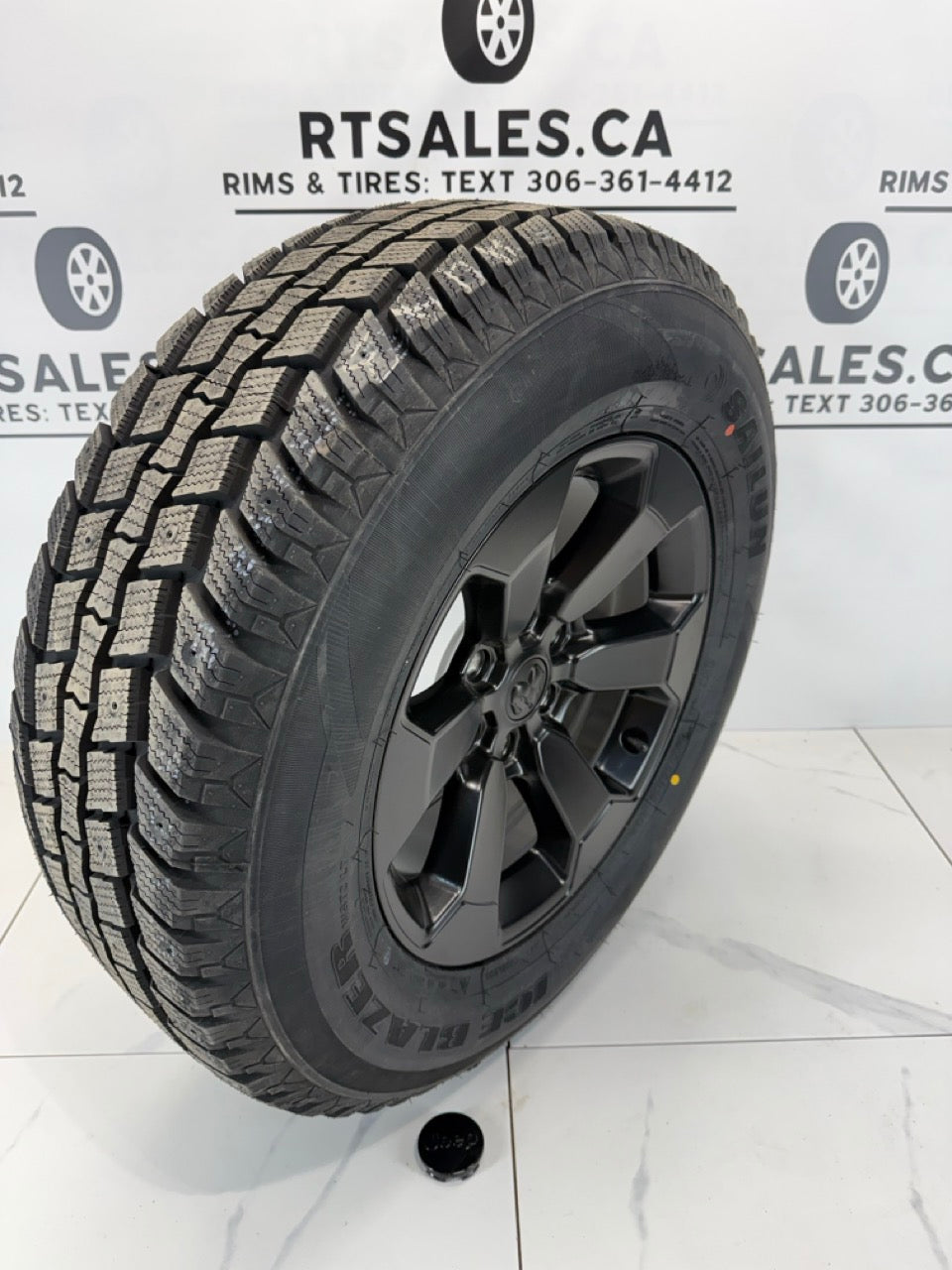 18" Winter tires Rebel 1500 Rims 6x139.7 - MULTIPLE OPTIONS