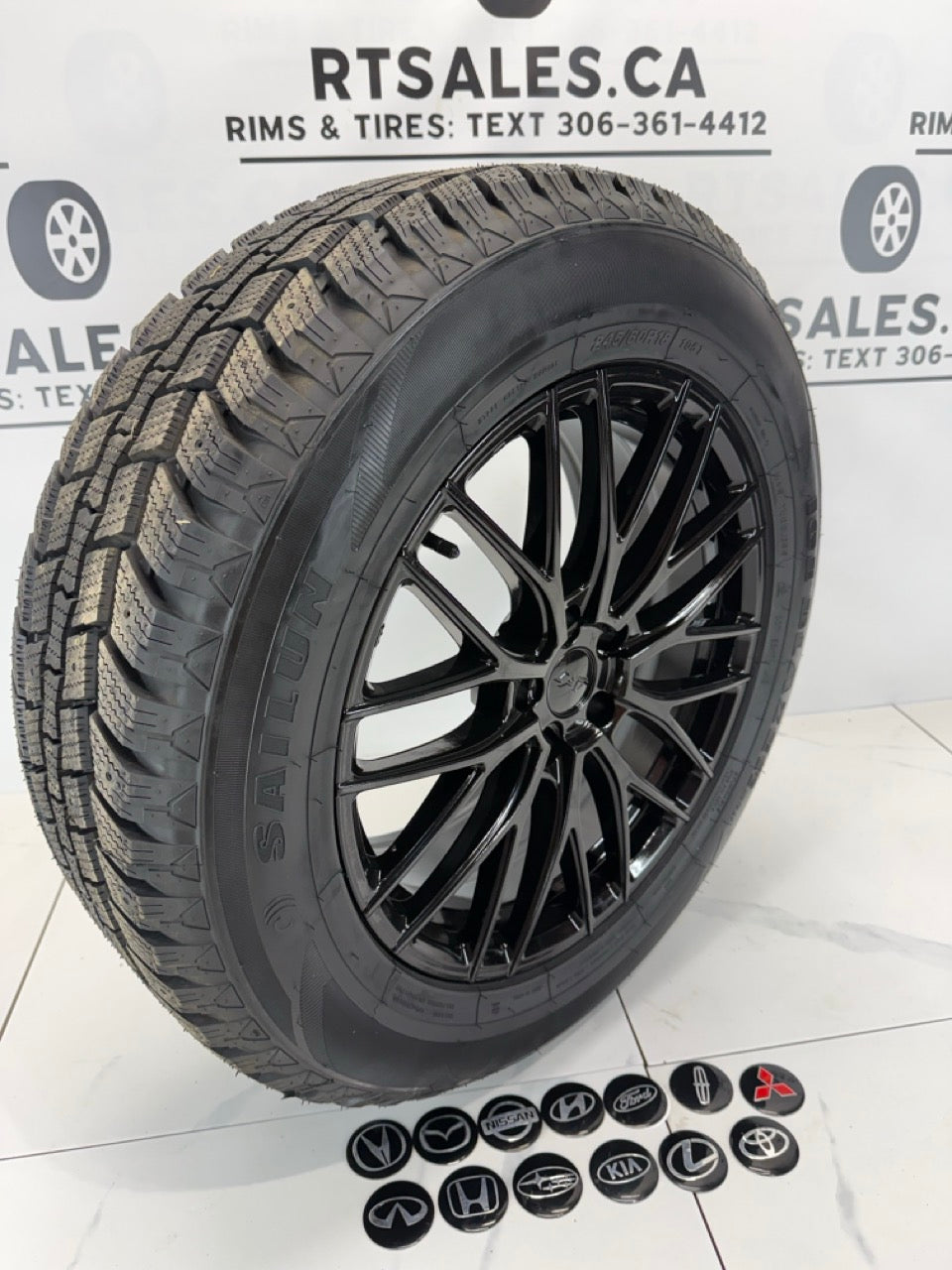 18" Sailun Wst2 WINTER Tires on Rims 5x114.3 - MULTIPLE SIZES