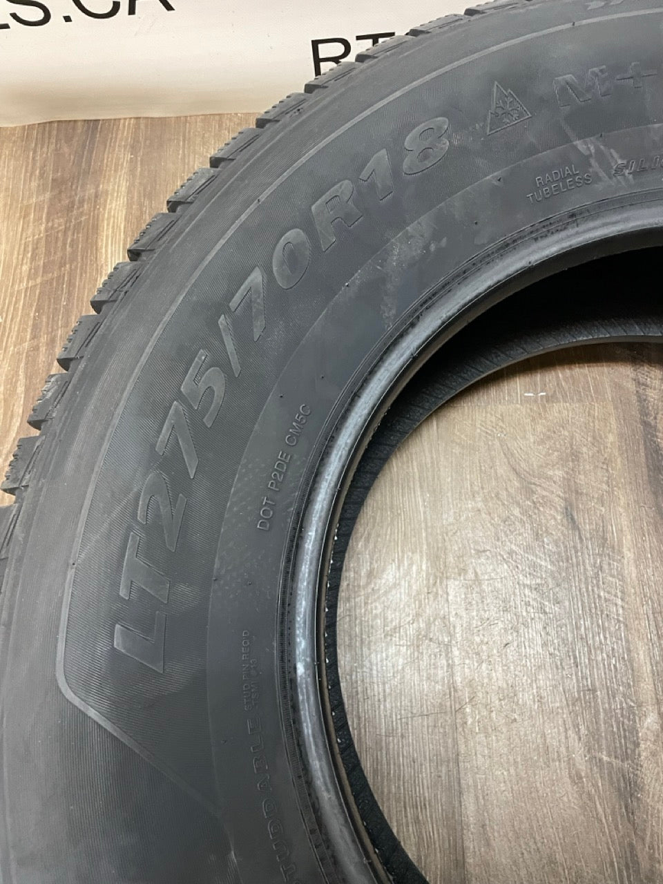 LT 275/70/18 Imperial Winter 10 ply Studded tires (Set of Four)