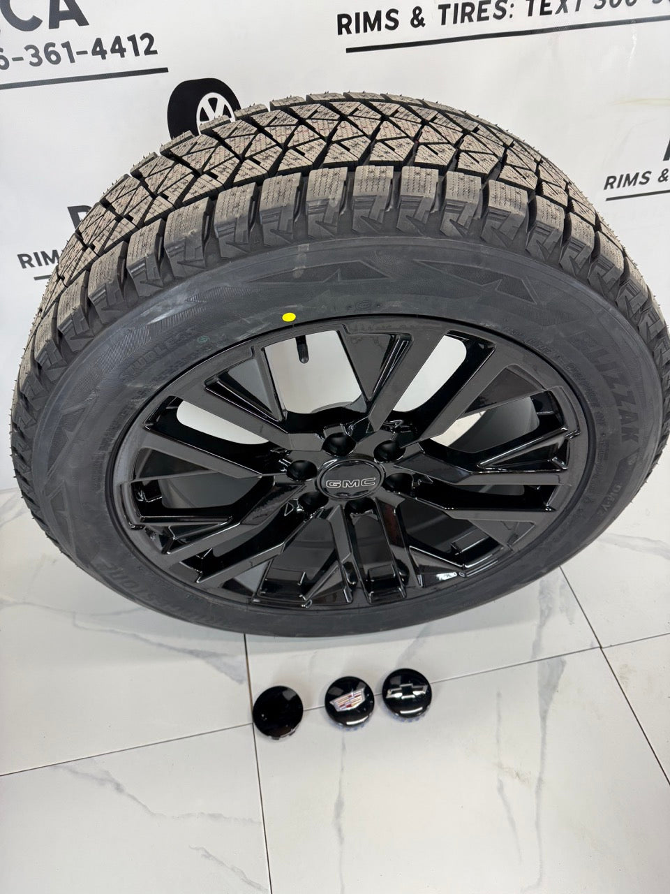 Bridgestone Winter tires rims 6x139 - MULTIPLE SIZES