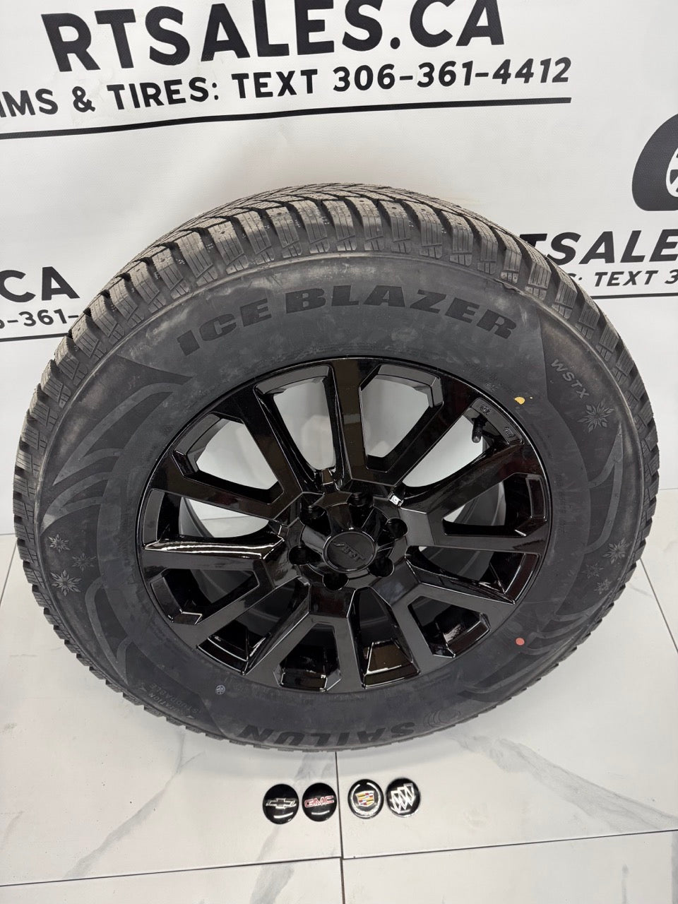 255/65/18 Sailun Winter tires Rims 6x120