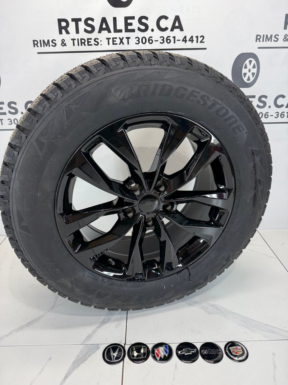 Blizzak Winter Tires on 18" DAI Rims 5x120