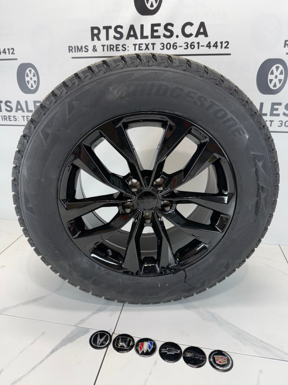 Blizzak Winter Tires on 18" DAI Rims 5x120