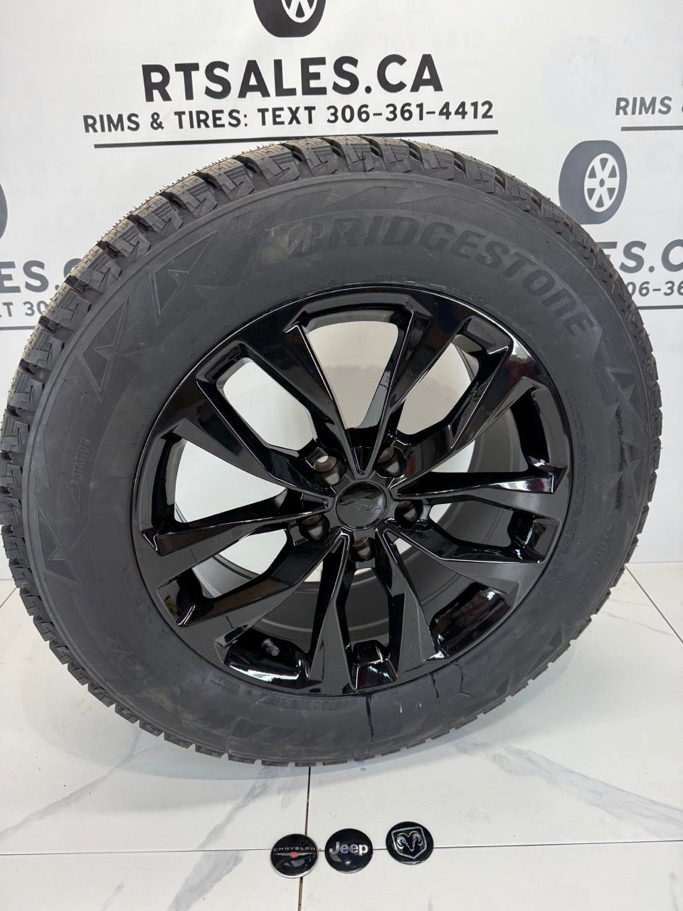 Blizzak Winter Tires on 18" or 20" DAI Rims 5x127
