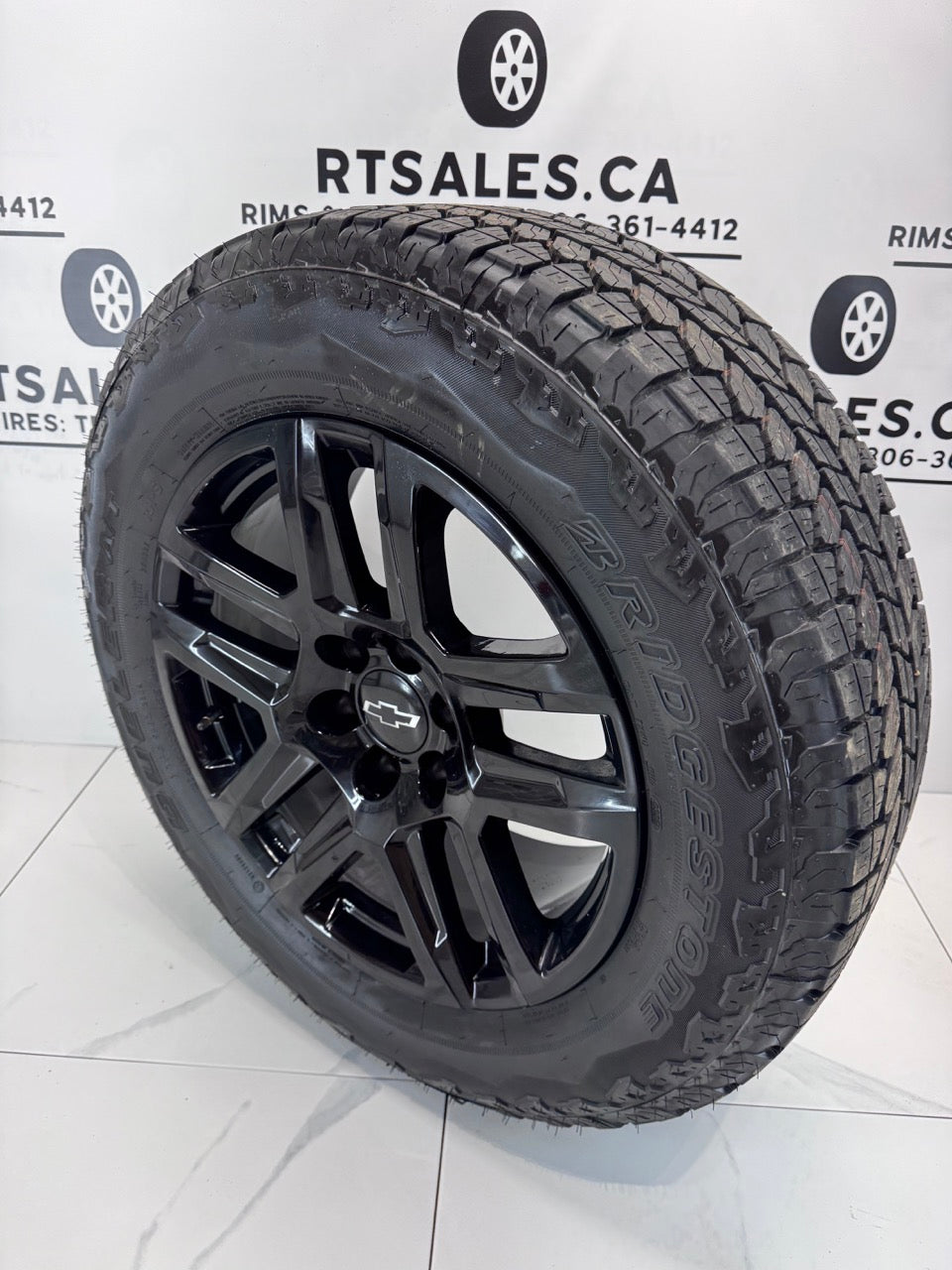 265/60/20 Goodyear tires GMC Chevy 2500 3500 rims 8x180