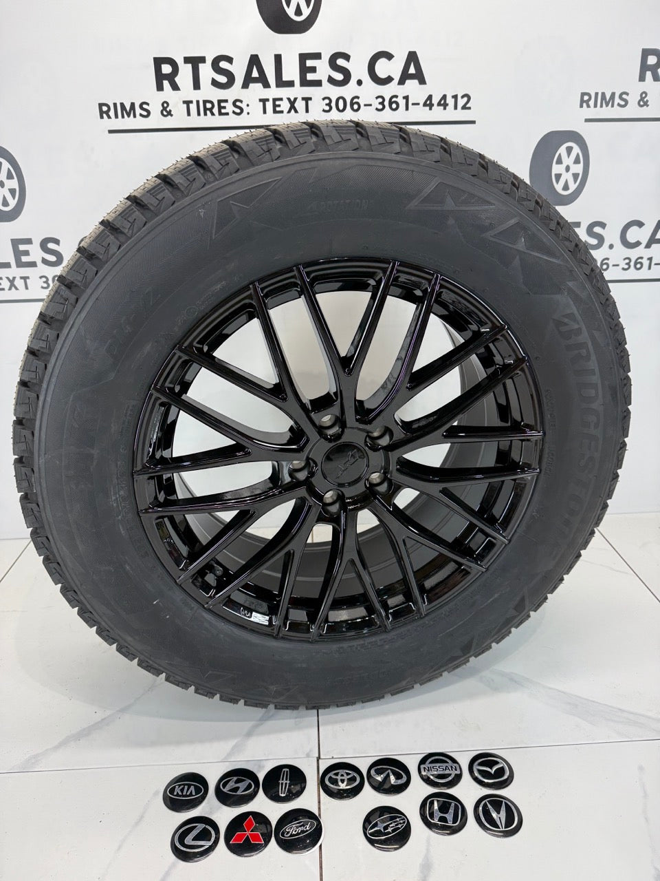 17" Blizzak WINTER TIRES rims 5x114.3 - MULTIPLE SIZES