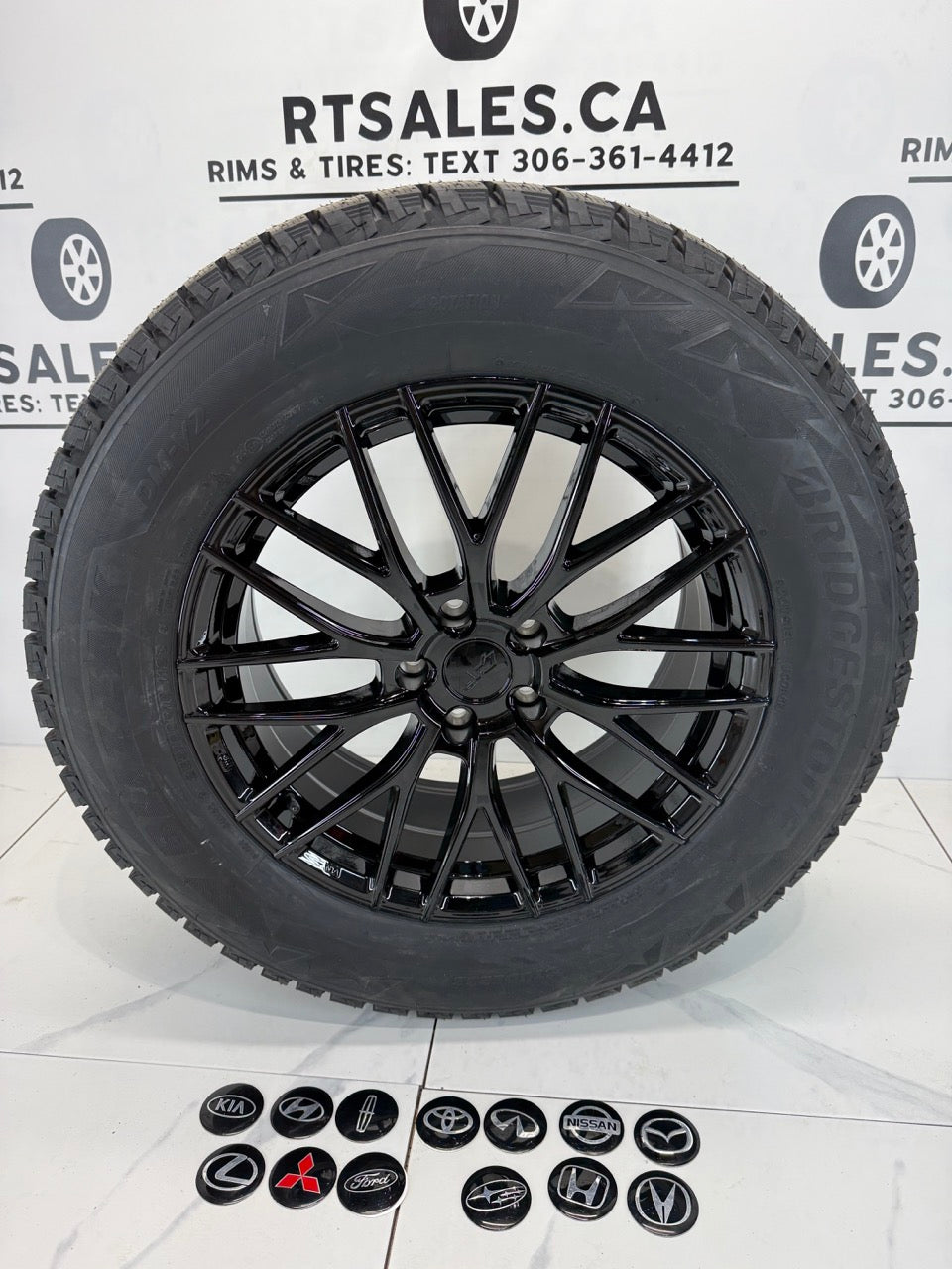 17" Blizzak WINTER TIRES rims 5x114.3 - MULTIPLE SIZES