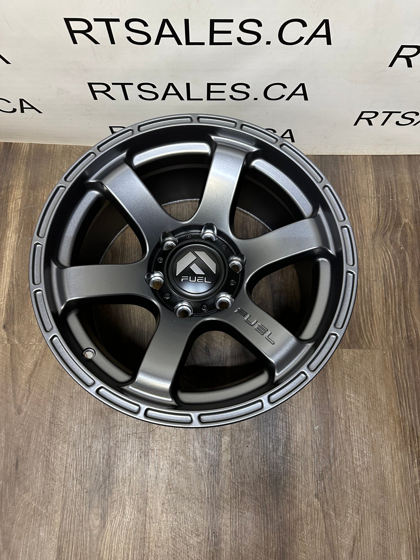 17x9 Fuel Rush Rims 6x139.7 GM 1500 Ram