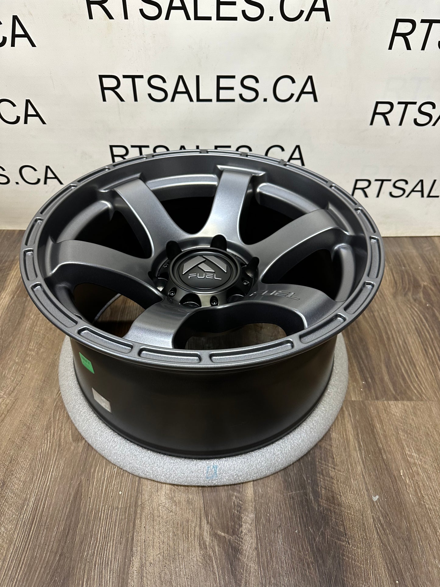 17x9 Fuel Rush Rims 6x139.7 GM 1500 Ram