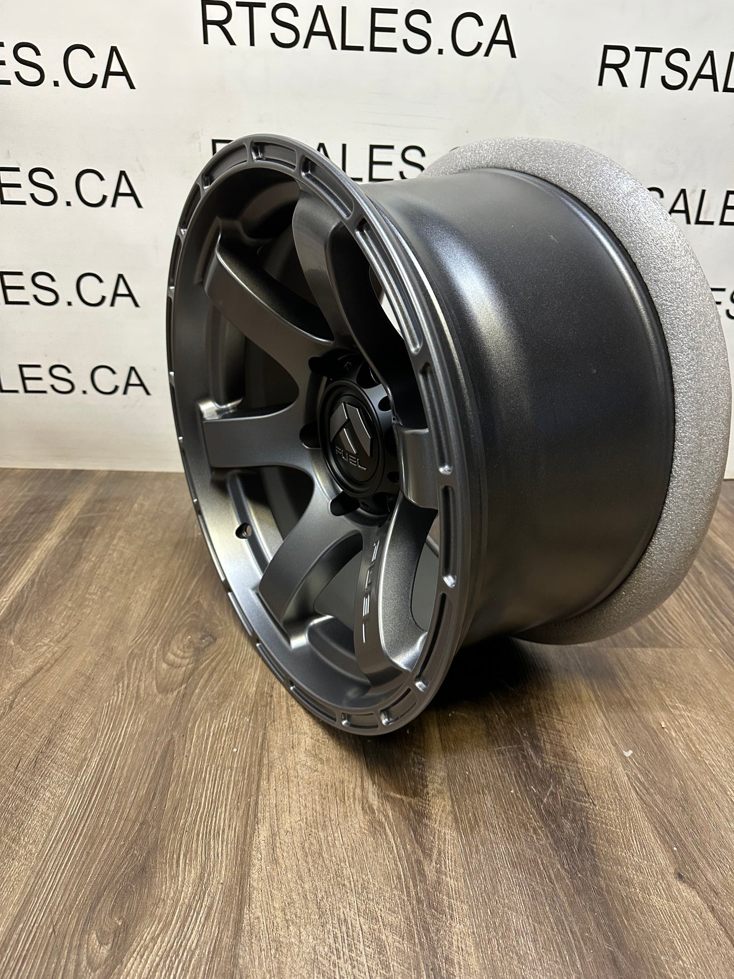 17x9 Fuel Rush Rims 6x139.7 GM 1500 Ram