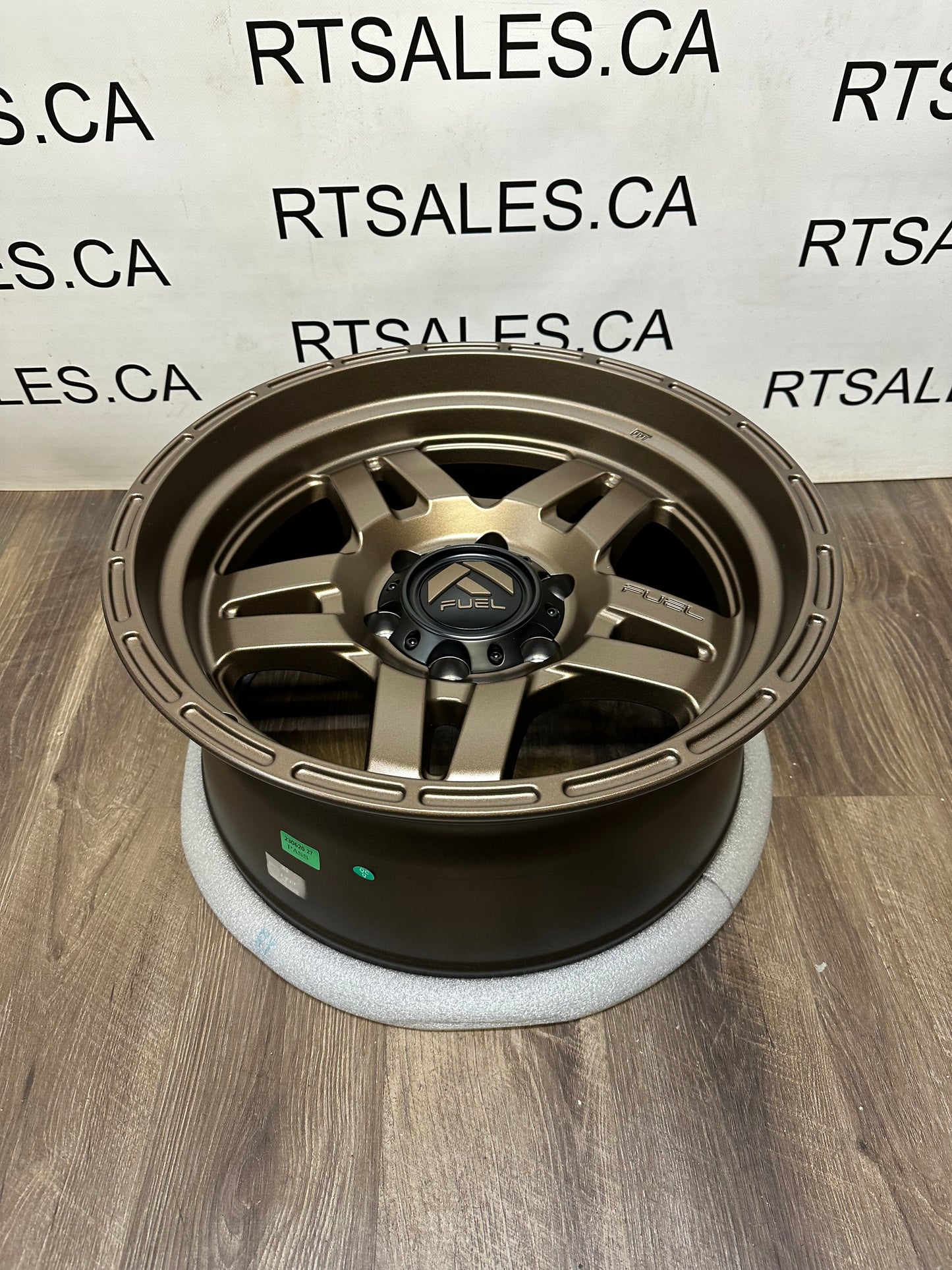 18x9 Fuel Oxide Rims 6x139.7 GM 1500 Ram