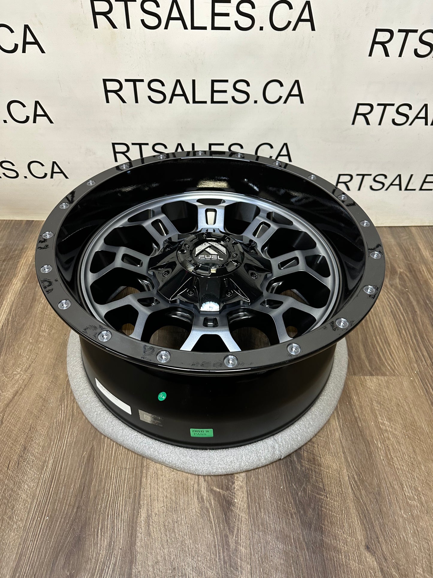18x9 Fuel Crush Rims 5x139/50 Dodge Ram 1500 Toyota Tundra