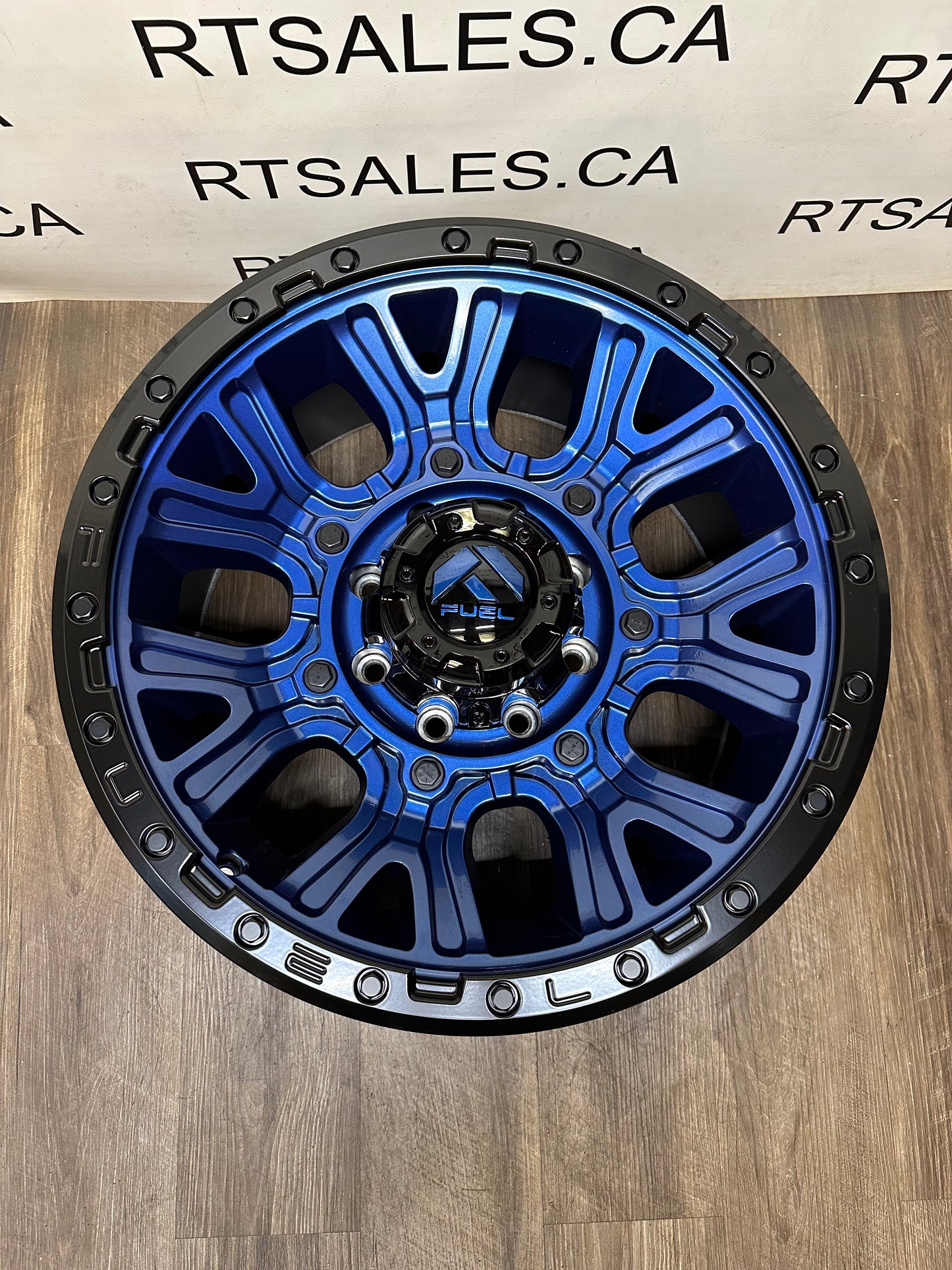 20x9 Fuel Traction Rims 8x170