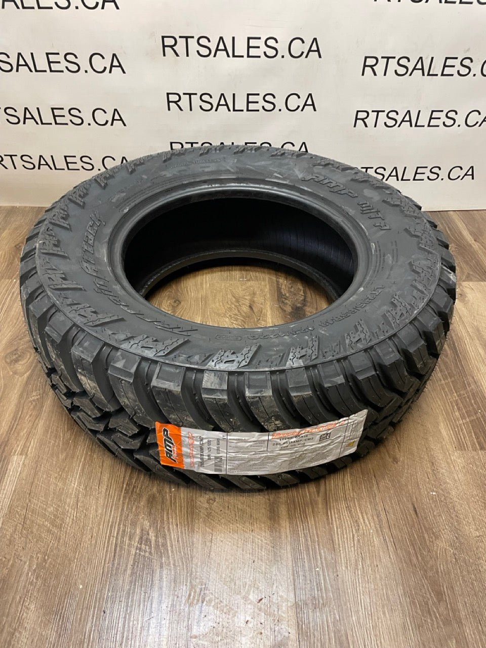 LT 285/65/18 Amp MT 10 ply (Set of Four) Mud tires