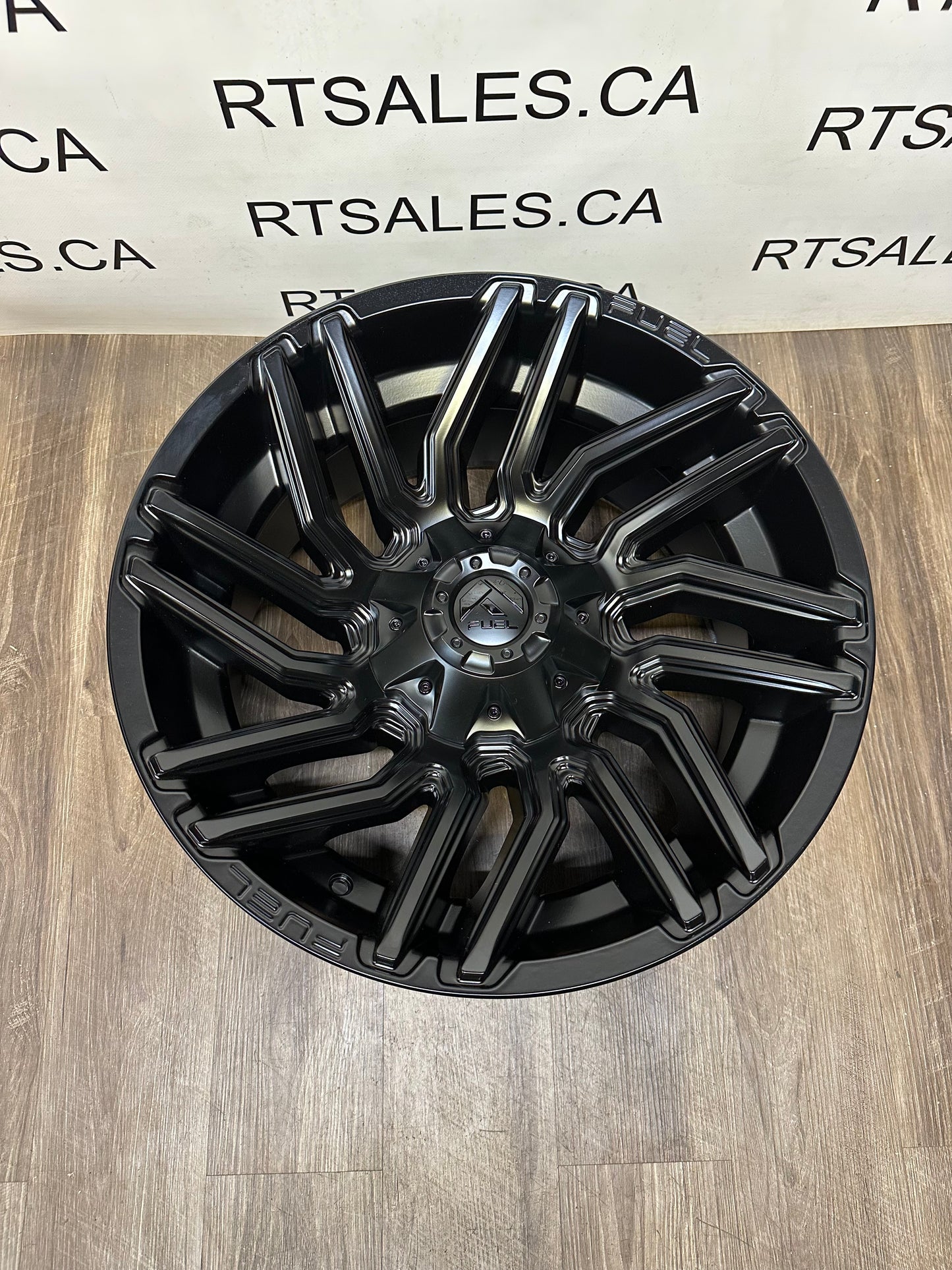 20x10 Fuel Typhoon Rims 8x170 Ford F250 F350 Super Duty