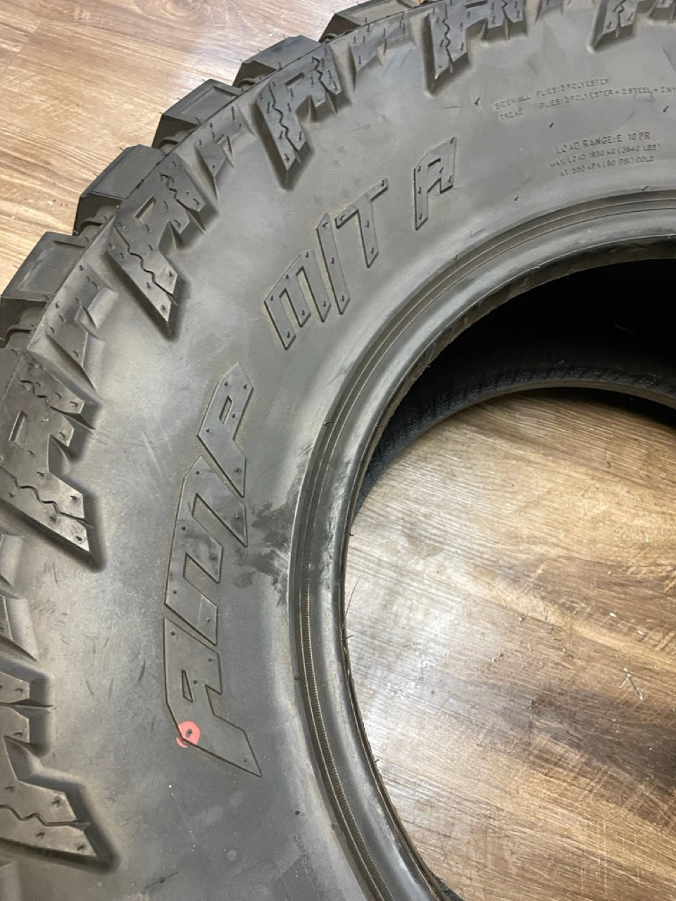 LT 35x12.5x17 Amp TERRAIN ATTACK M/T E All Season Tires