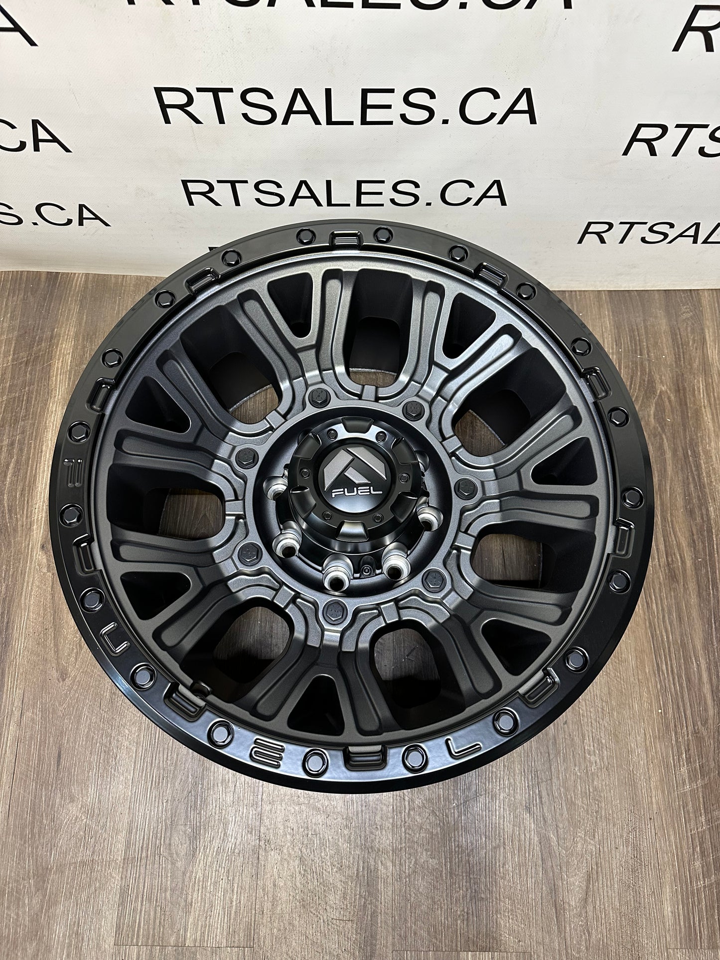 20x10 Fuel Traction Rims 8x170 Ford F250 F350 Super Duty