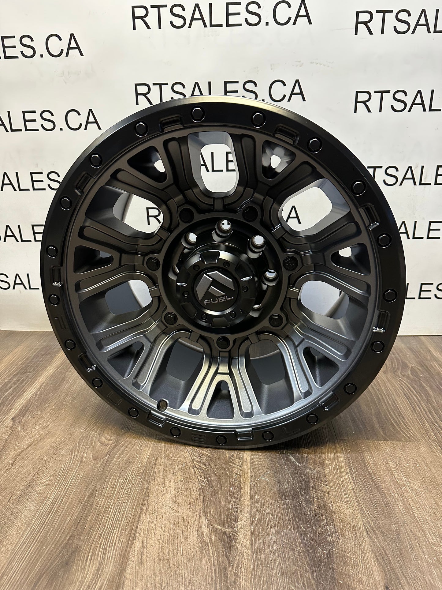 20x10 Fuel Traction Rims 8x170 Ford F250 F350 Super Duty