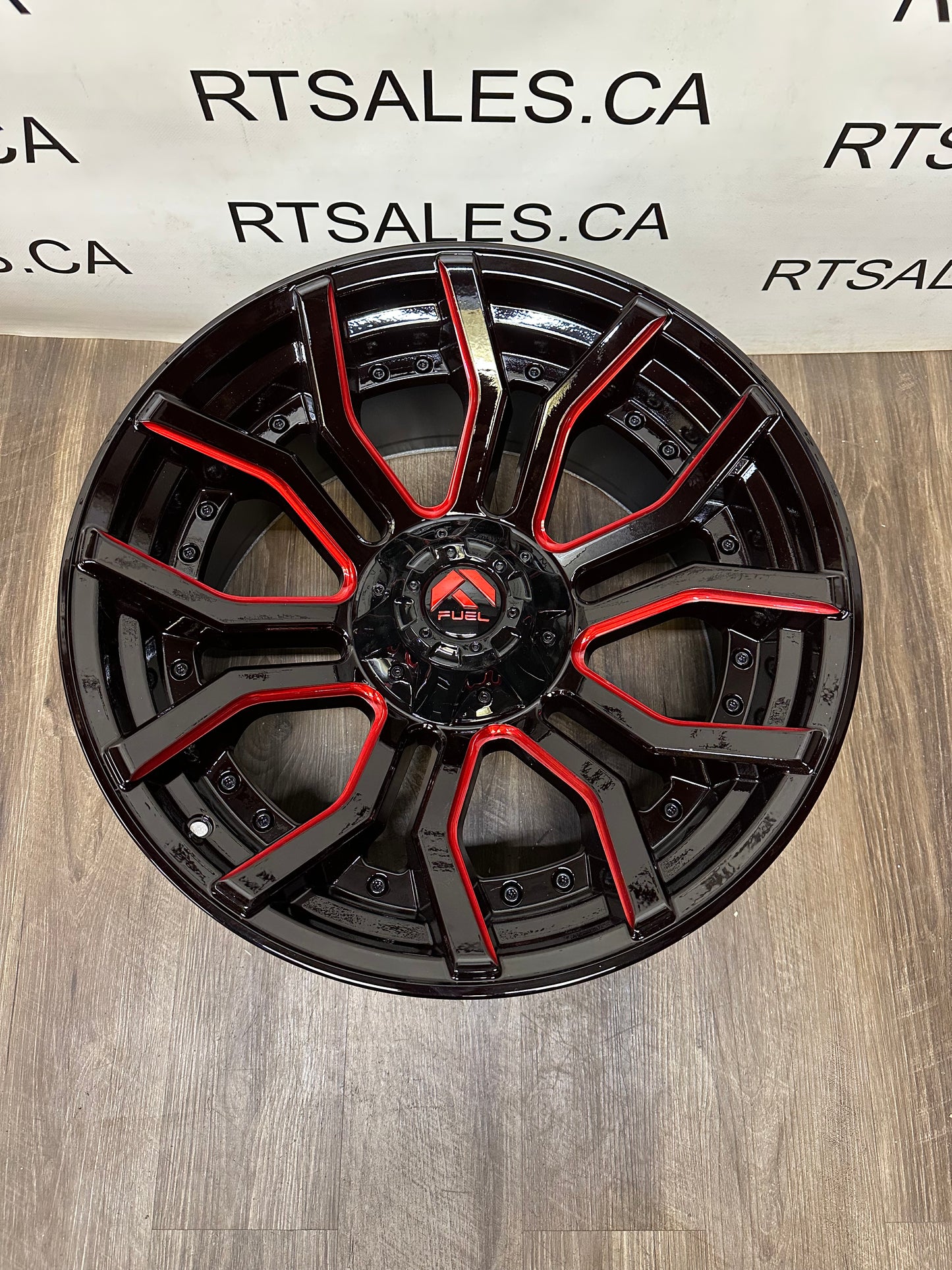 20x10 Fuel Rage Rims 6x135/139 F-150 GM 1500 Ram