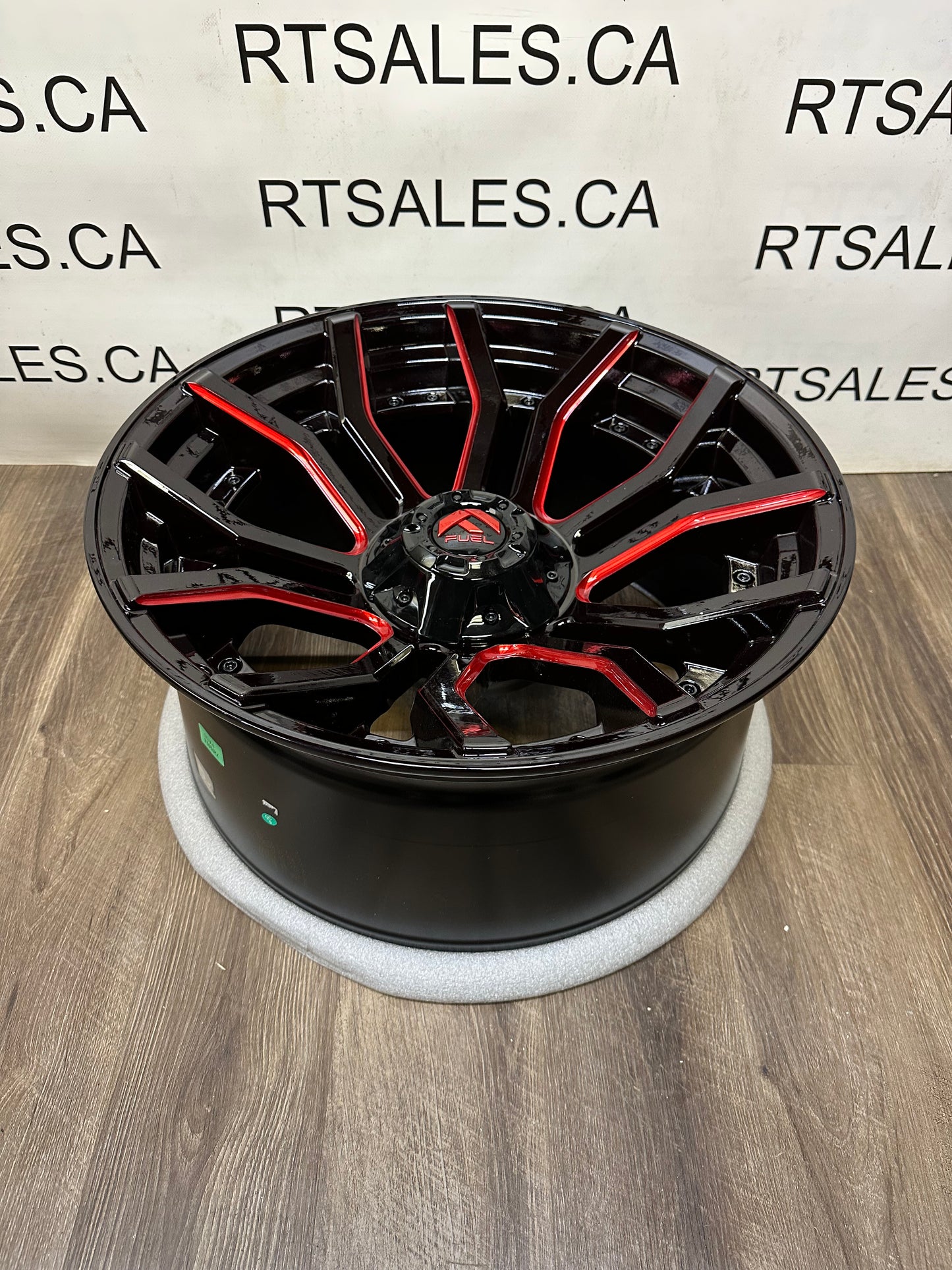 20x10 Fuel Rage Rims 6x135/139 F-150 GM 1500 Ram