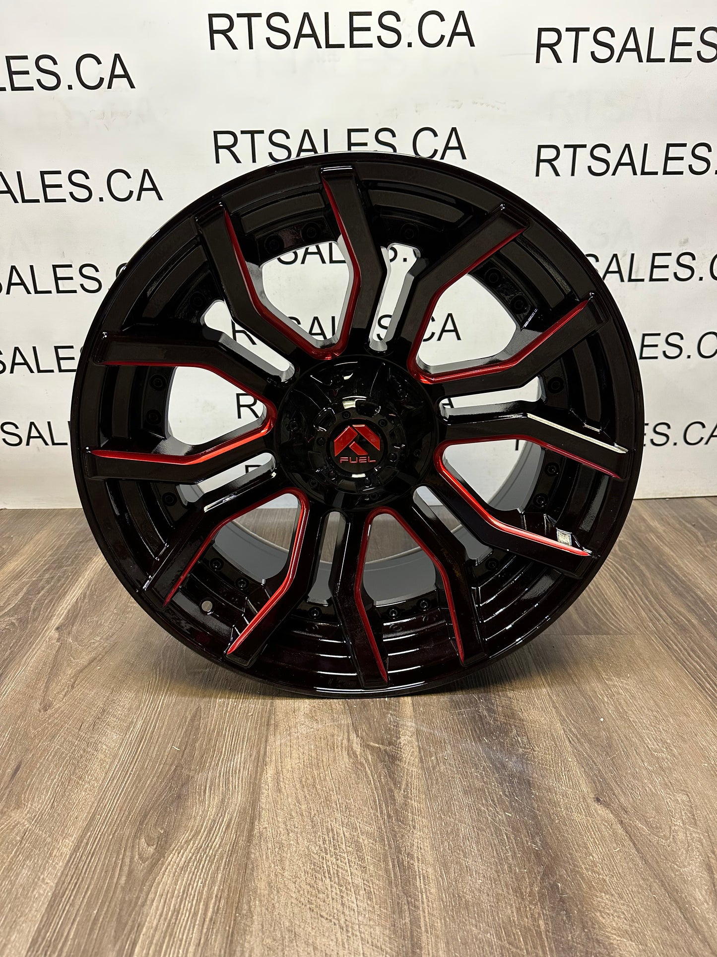 20x10 Fuel Rage Rims 6x135/139 F-150 GM 1500 Ram