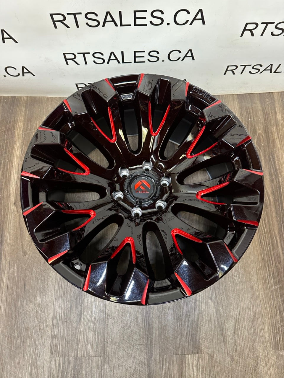 20x10 Fuel Quake Rims 6x135 Ford F-150