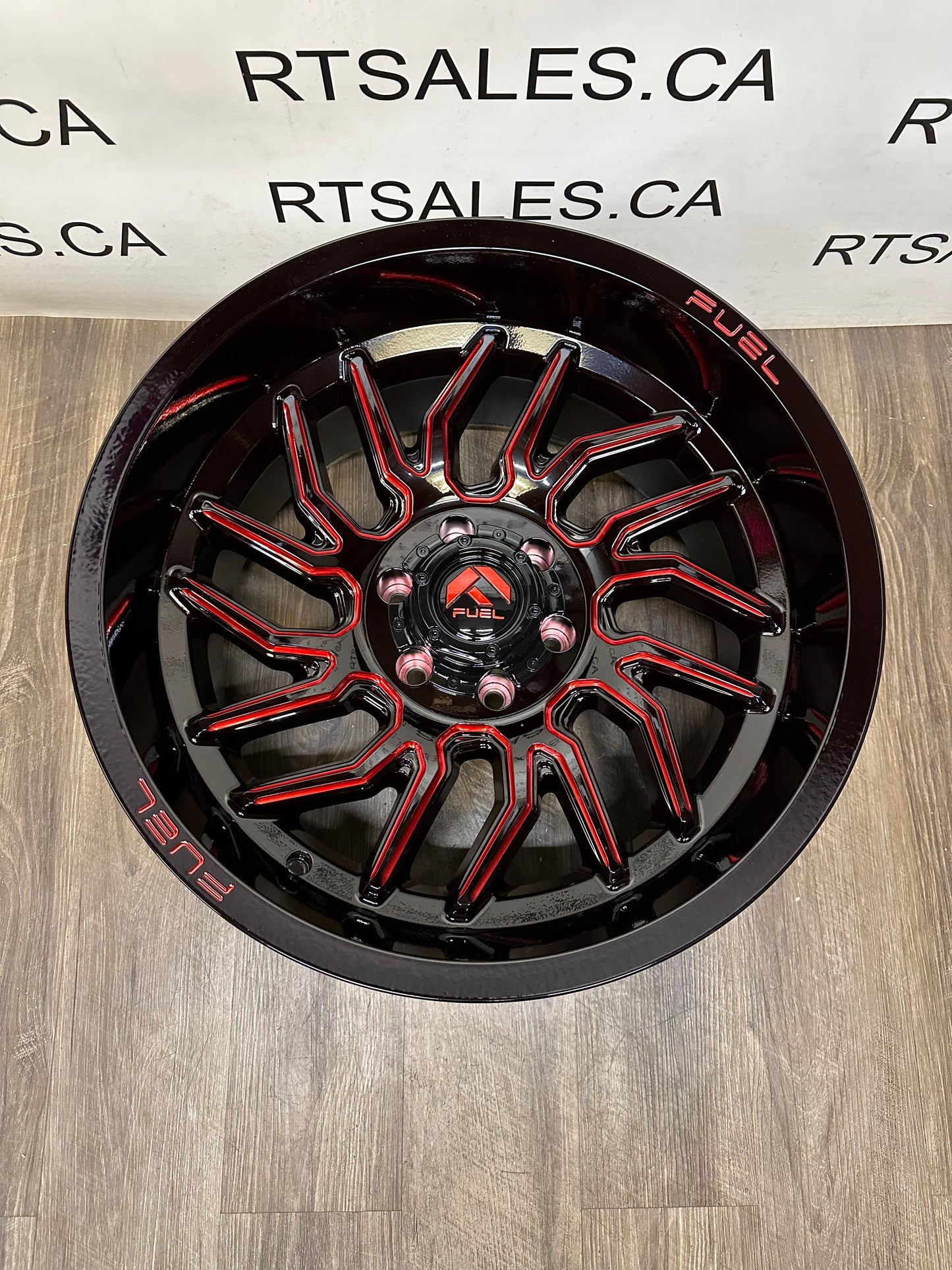 20x10 Fuel Hurricane Rims 6x135 Ford F-150 Expedition