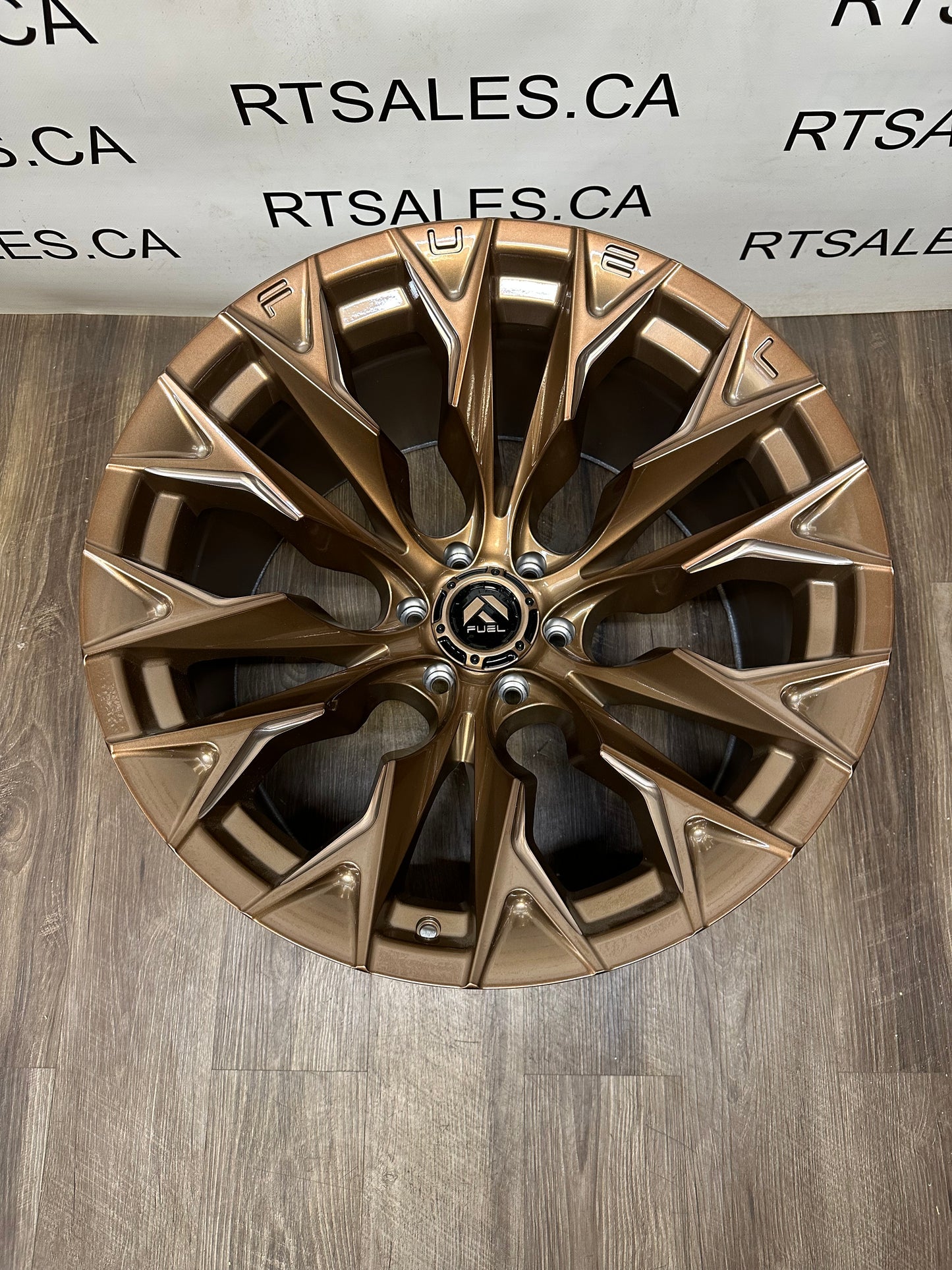 22x12 Fuel Flame Rims 6x139.7 GM 1500 Ram