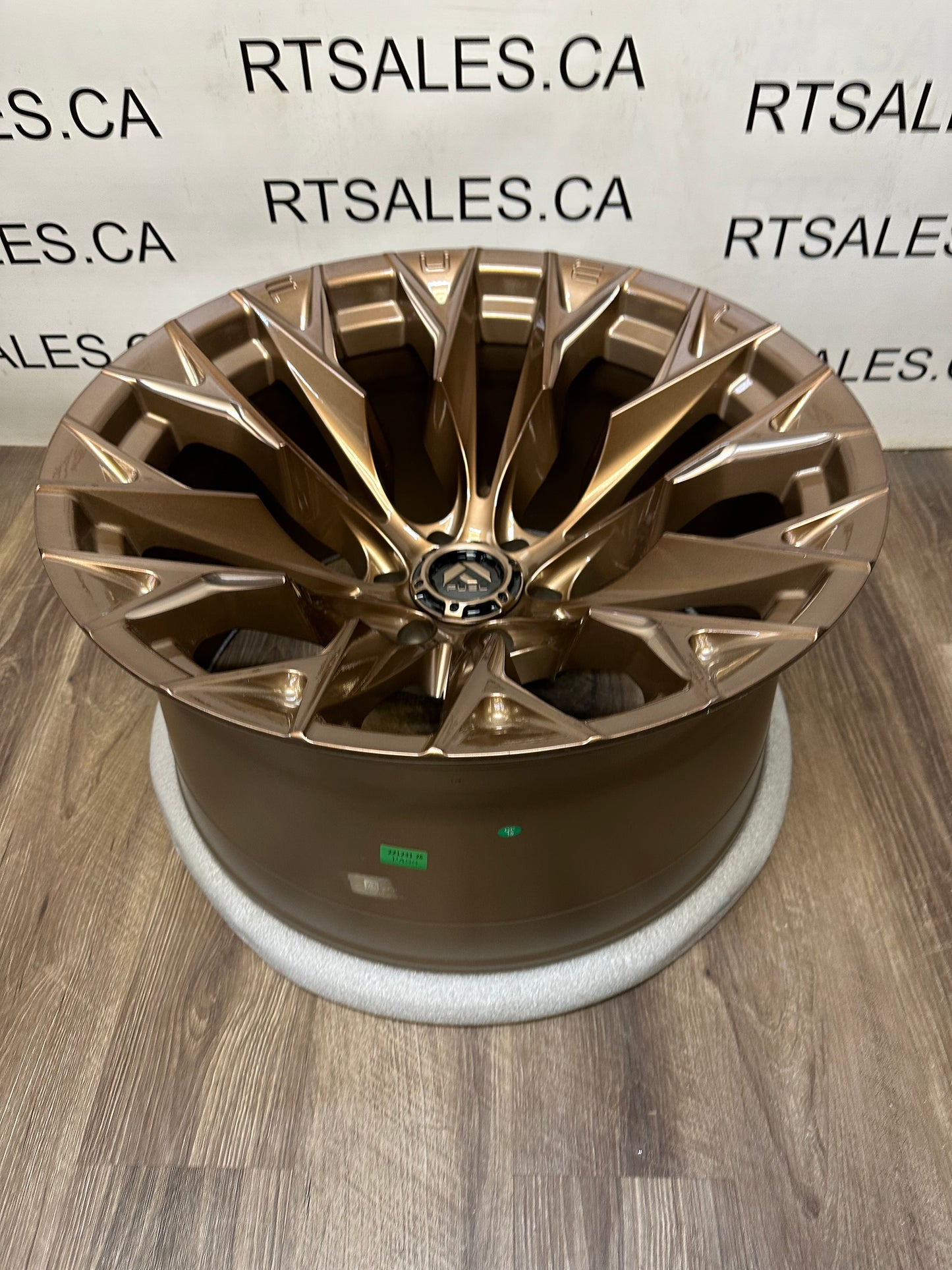 22x12 Fuel Flame Rims 6x139.7 GM 1500 Ram